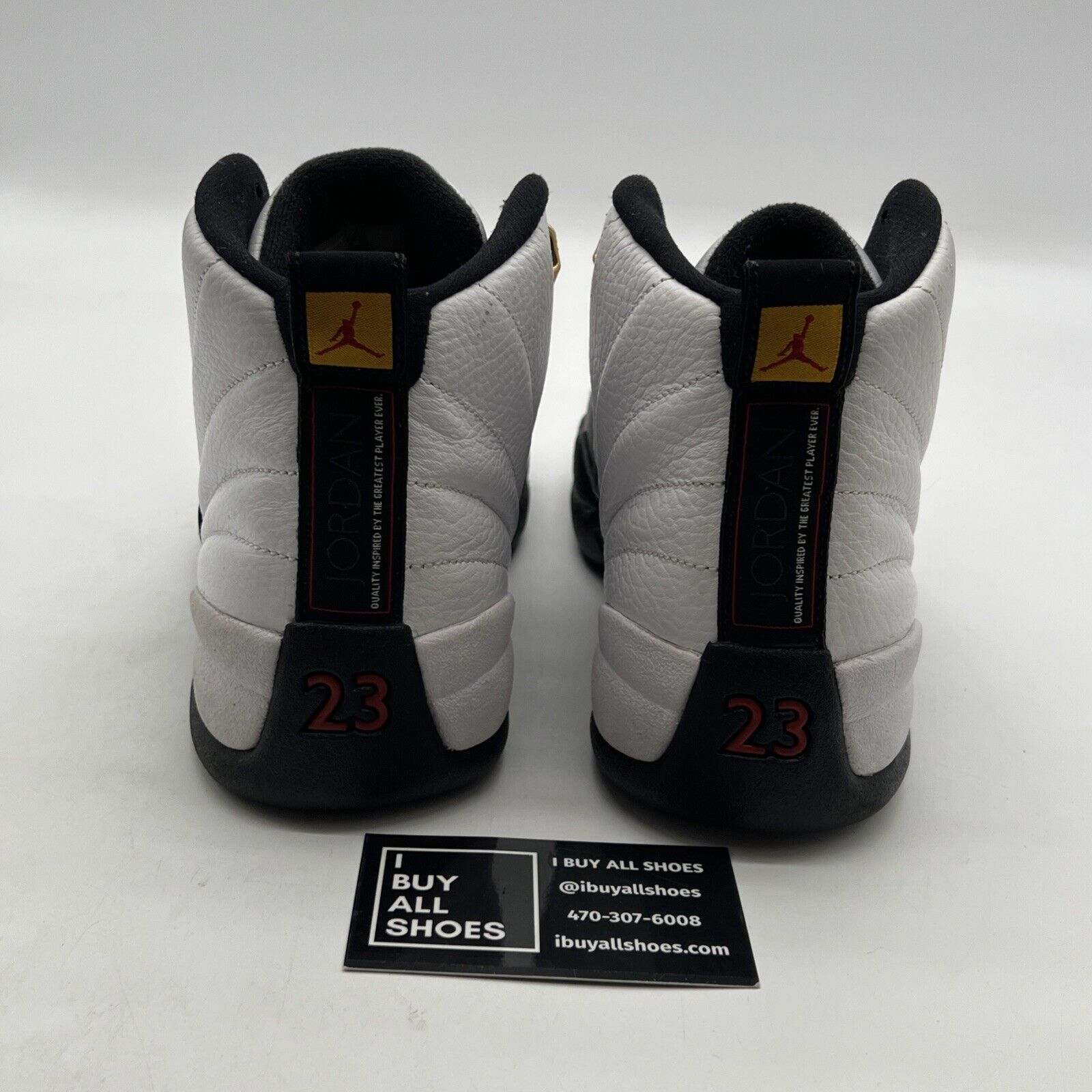 Size 8 - Air Jordan 12 Retro taxi release 2013 (130690-125)