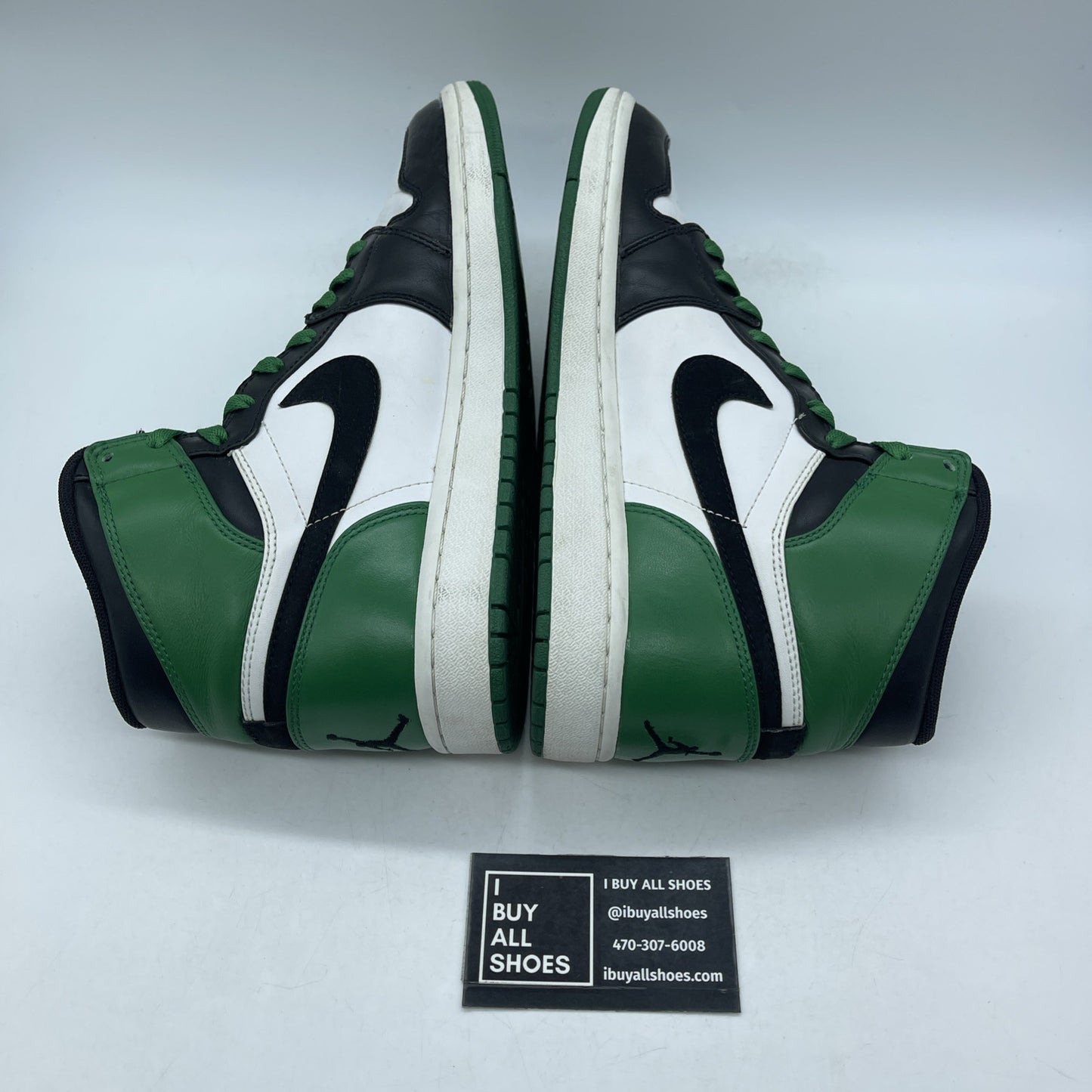 Size 10 - Air Jordan 1 Retro High Boston Celtics (332550-101)