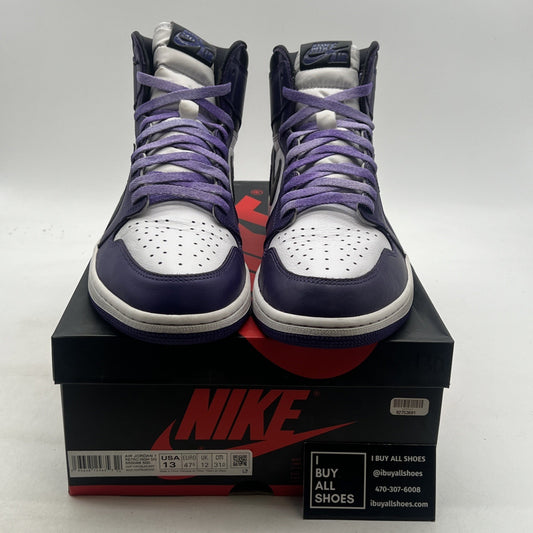 Size 13 - Air Jordan 1 Retro OG High Court Purple 2.0 (555088-500)