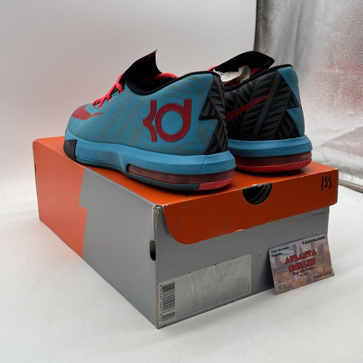 Size 11 - Nike KD 6 N7 - Blue Red Black (626368-466)