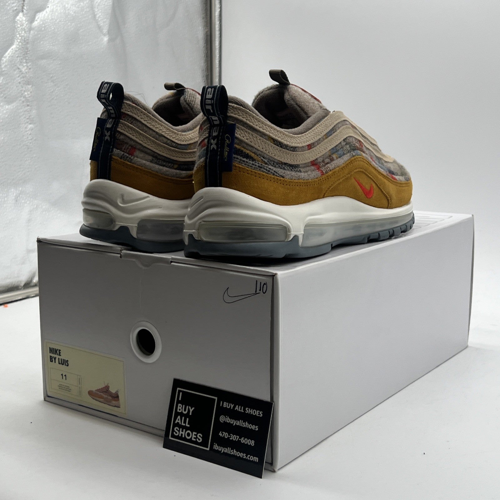 Size 11 - Nike x Pendleton Air Max 97 NBY ID (DC3494-991)