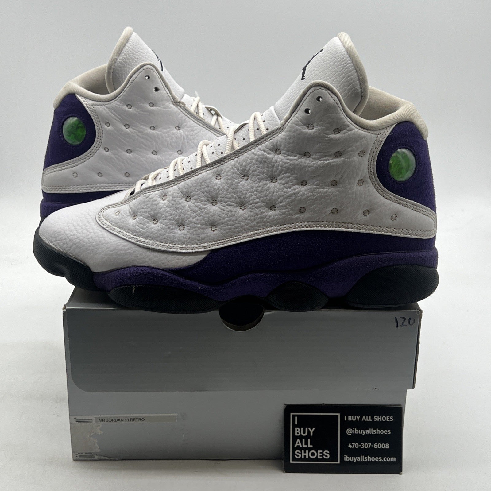 Size 11 - Air Jordan 13 Retro Lakers (414571-105)