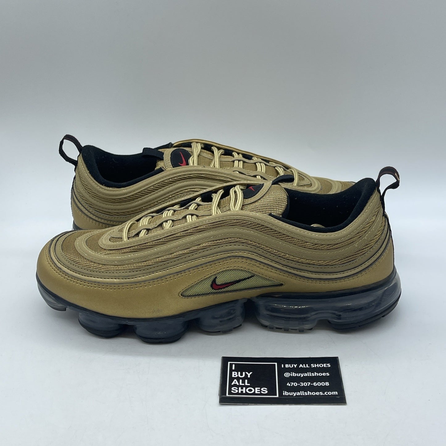 Size 12 - Nike Air Vapormax 97 Metallic Gold (AJ7291-700)