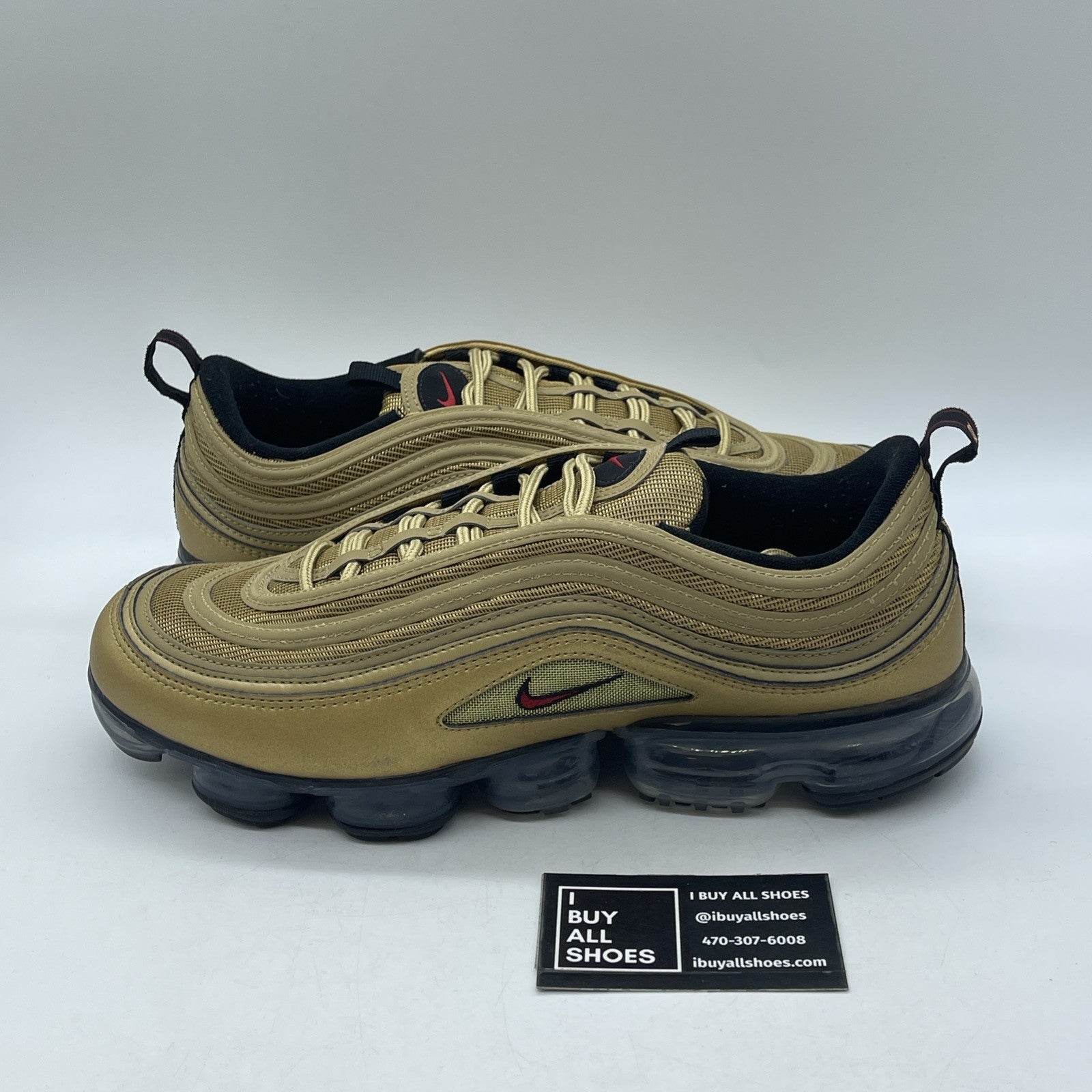 Size 12 - Nike Air Vapormax 97 Metallic Gold (AJ7291-700)