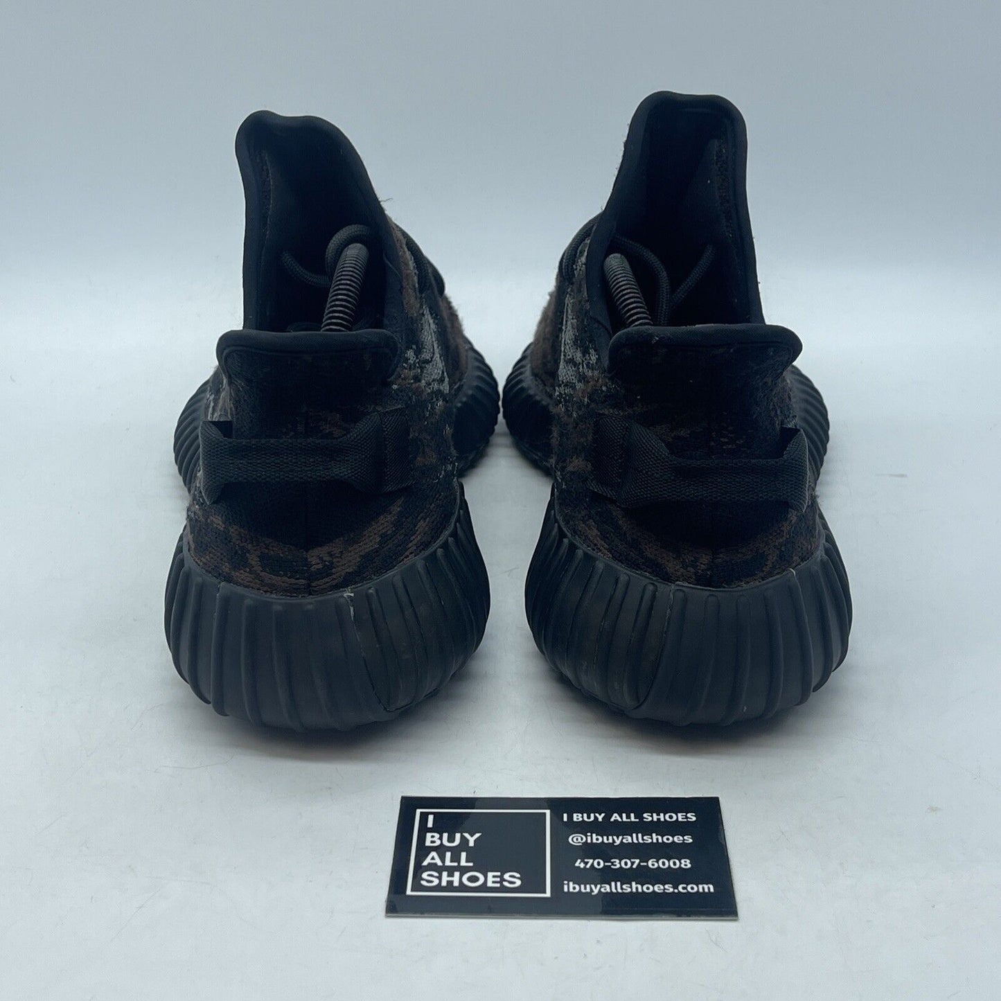 Size 9.5 - adidas Yeezy Boost 350 V2 Low MX Rock Brown Black Suede (GW3774)