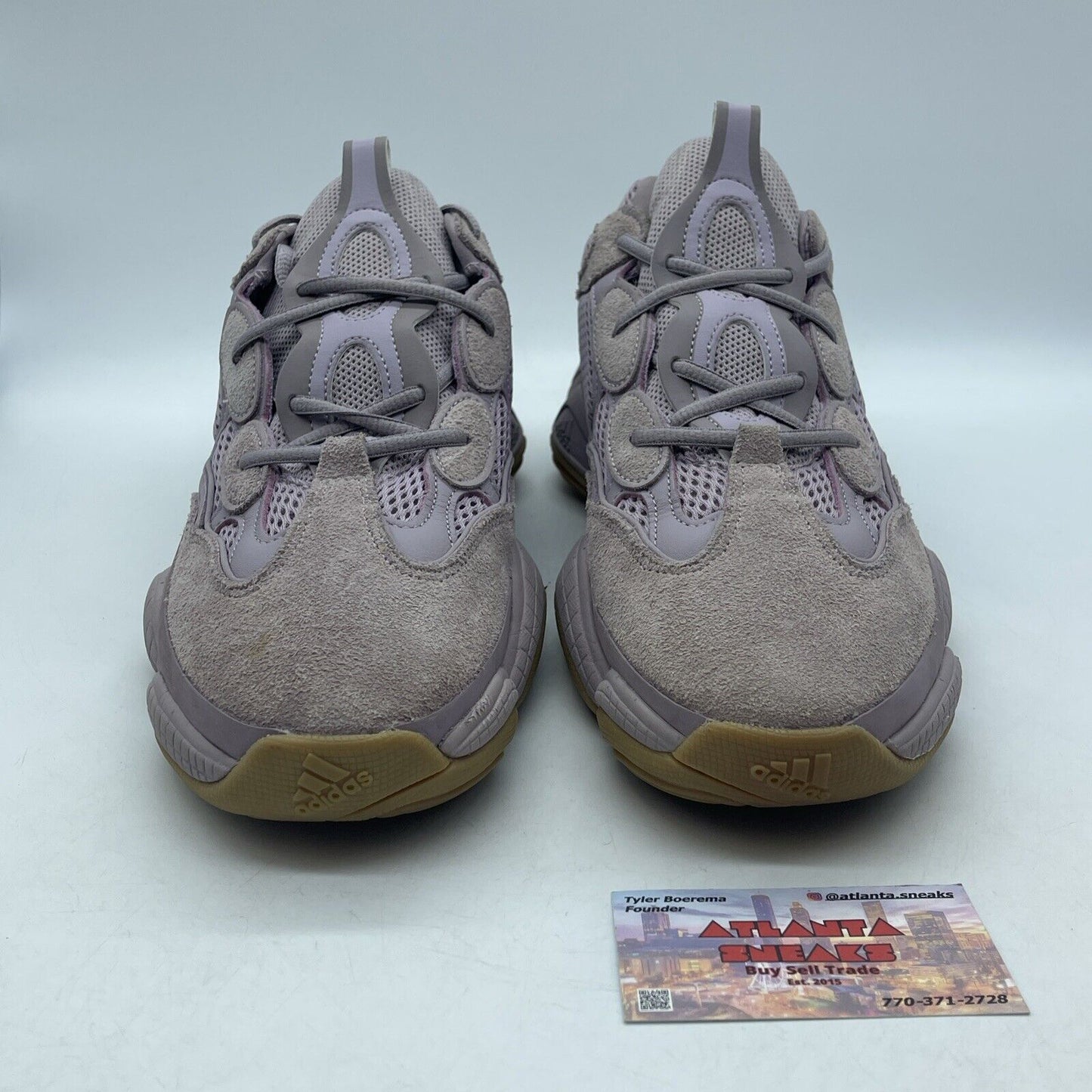 Size 12.5 - adidas Yeezy 500 Soft Vision Pink Brown (FW2656)