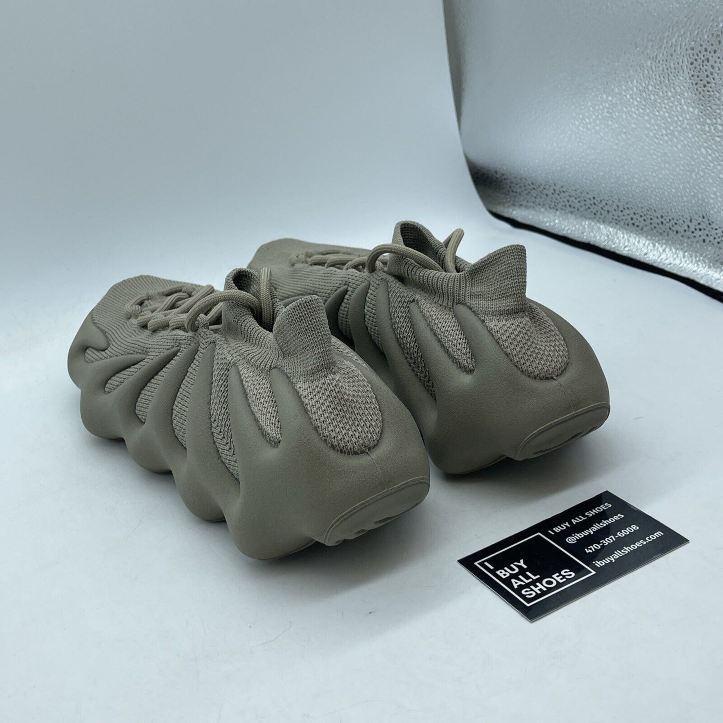 Size 11.5 - Adidas Yeezy 450 Stone Flax Brown Suede Rubber (ID1623)