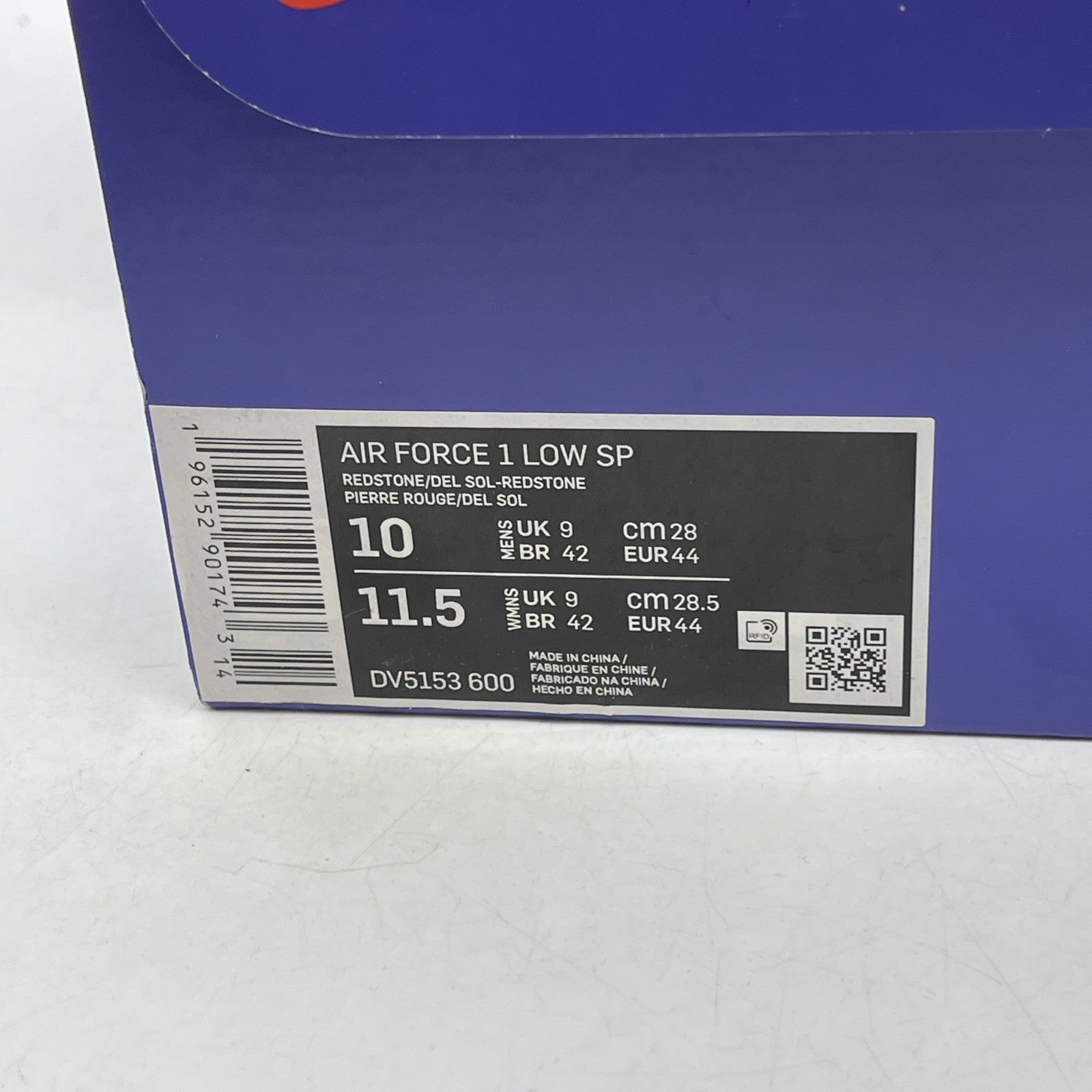 Size 10 - Nike Air Force 1 Low La Familia (DV5153-600)
