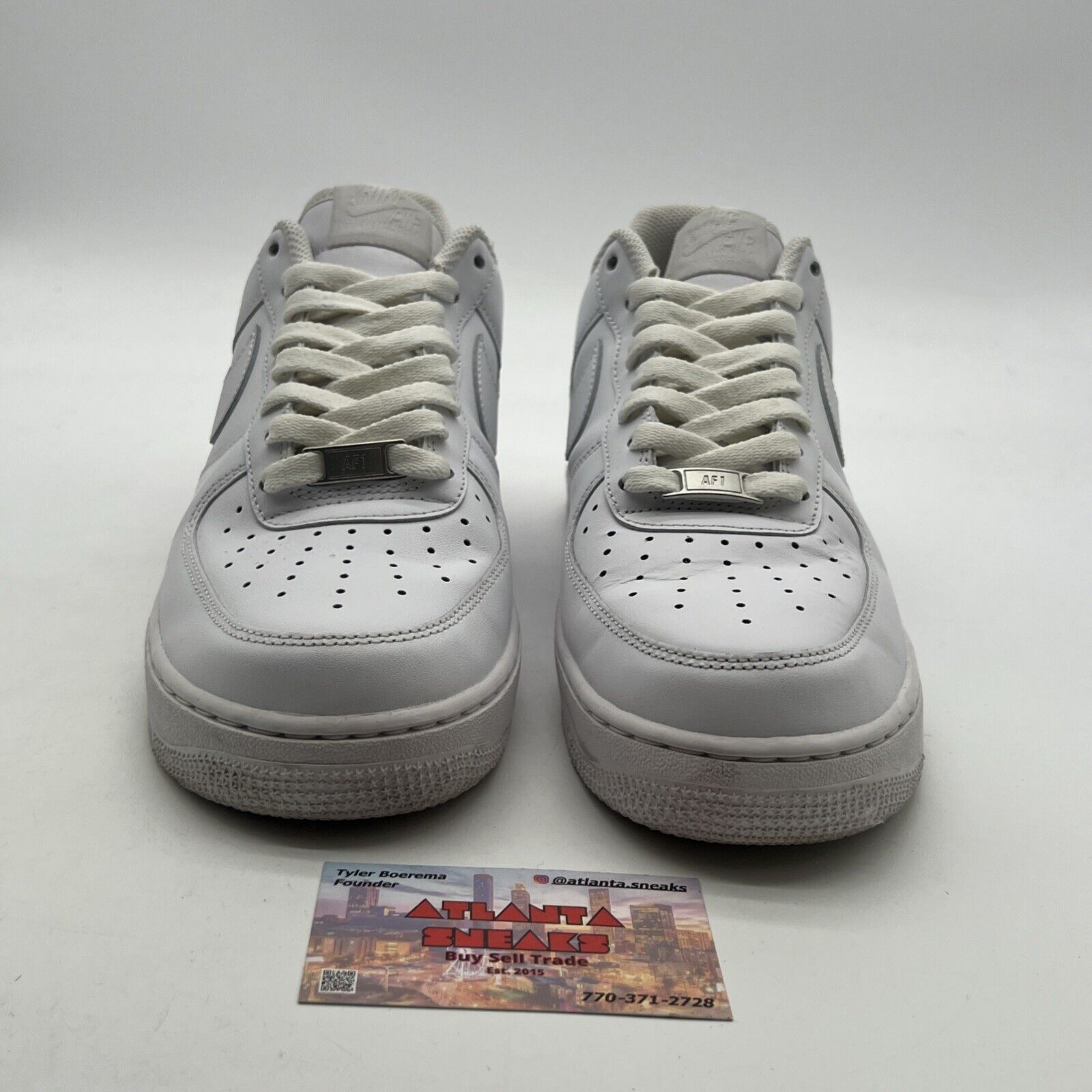 Size 10 - Nike Air Force 1 '07 Low Triple White (CW2288-111)