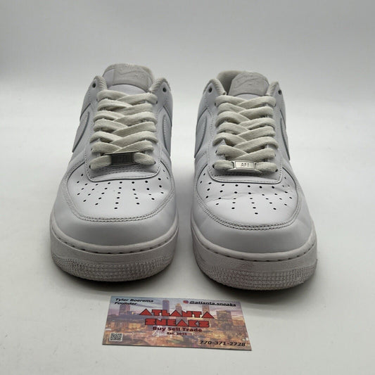 Size 10 - Nike Air Force 1 '07 Low Triple White (CW2288-111)