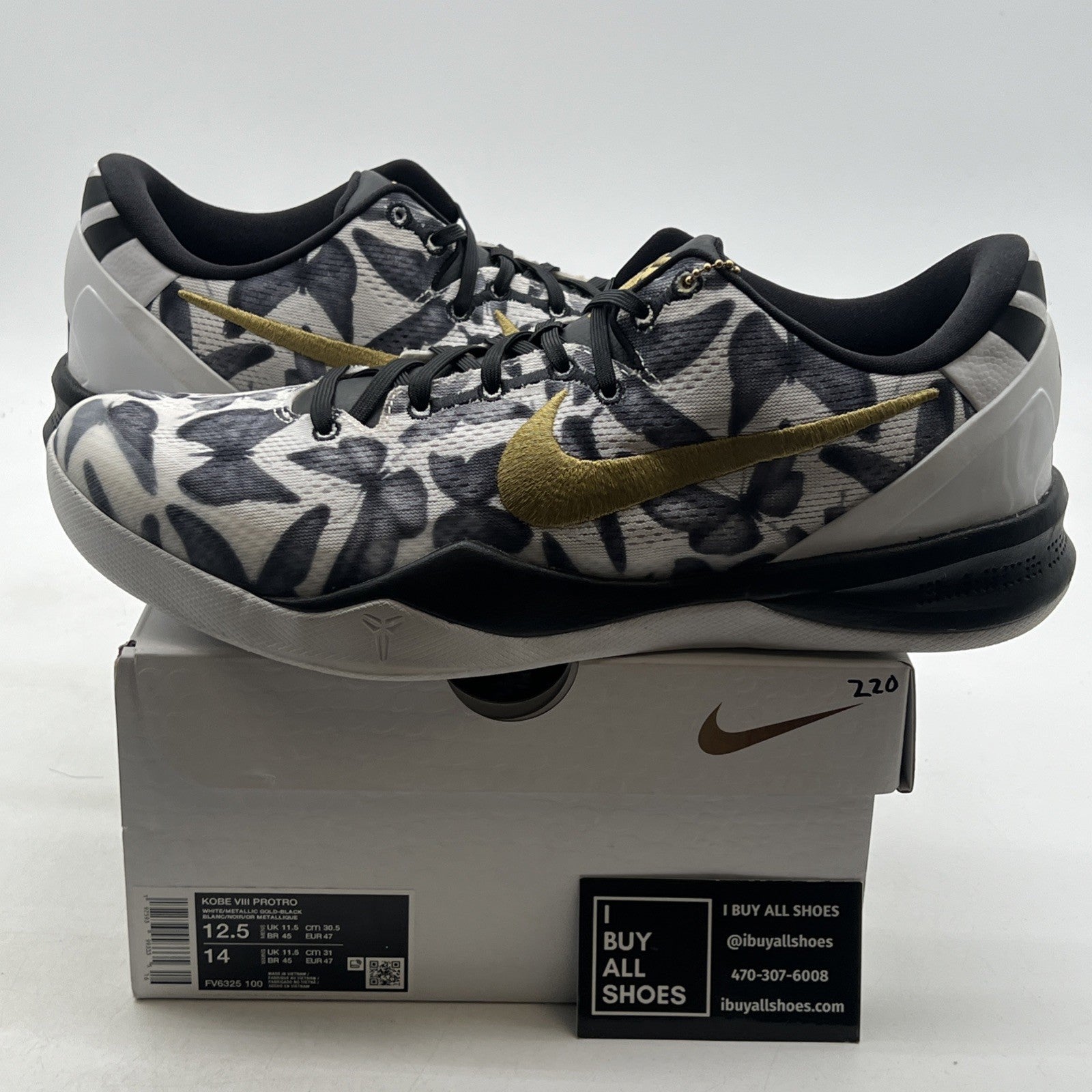 Size 12.5 - Nike Kobe 8 Protro Mambacita (FV6325-100)