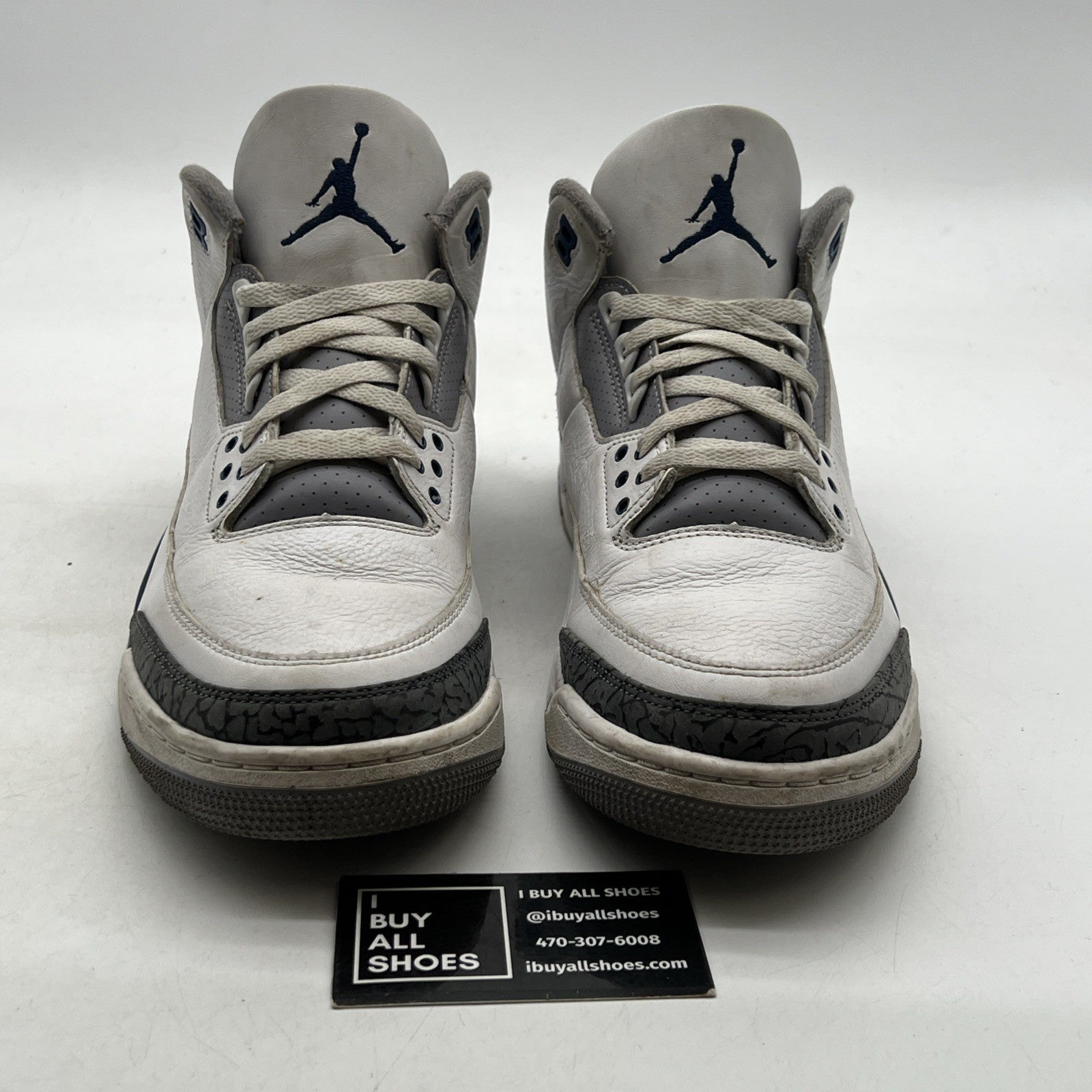 Size 11.5 - Air Jordan 3 Retro Midnight Navy (CT8532-140)
