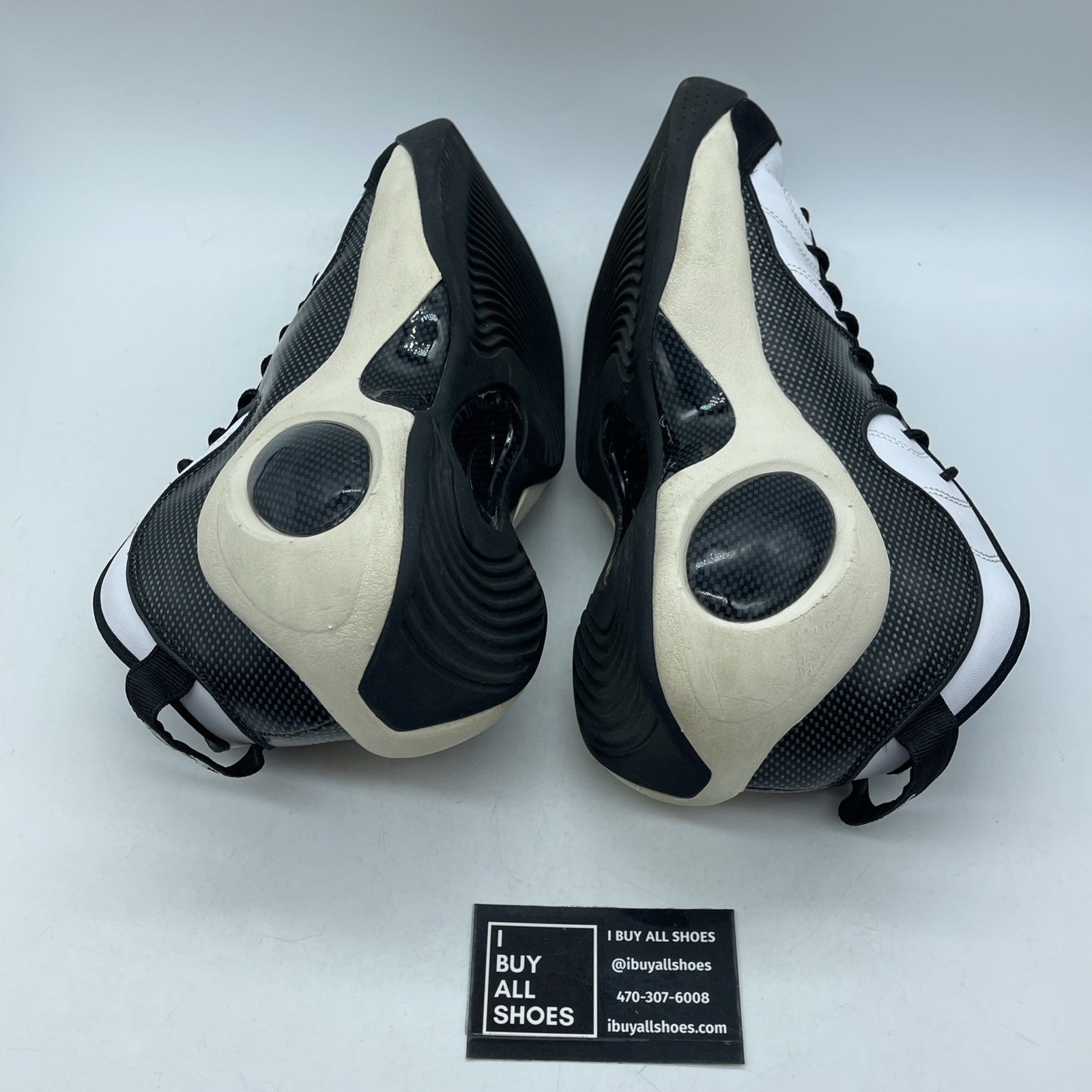 Size 12 - Nike Air Zoom Flight 95 Hoops Black White Leather (DX3955-100)