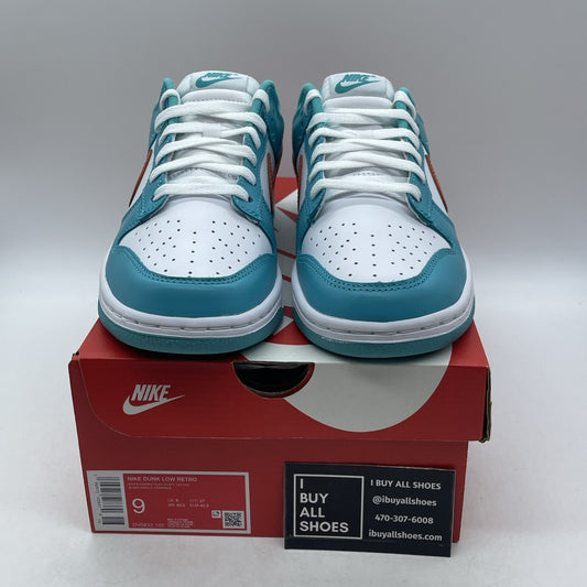 Size 9 - Nike Dunk Low Miami Dolphins (DV0833-102)
