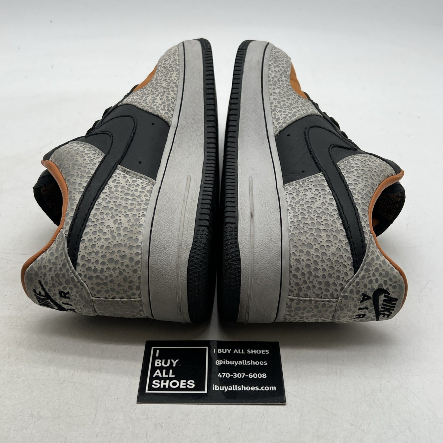 Size 11 - Nike Air Force 1 Supreme Low Safari (318776-801)