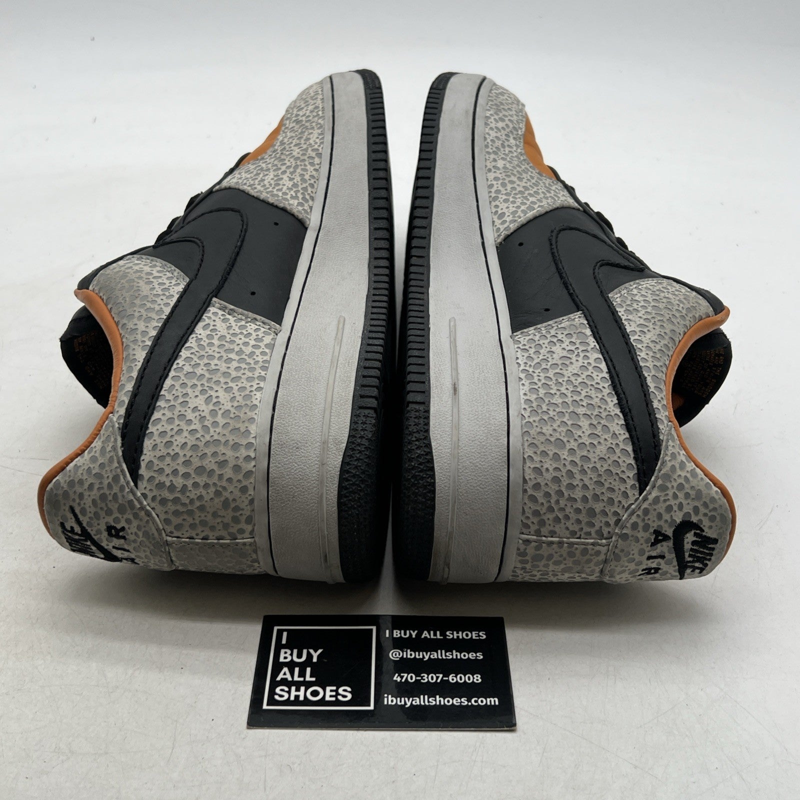 Size 11 - Nike Air Force 1 Supreme Low Safari (318776-801)