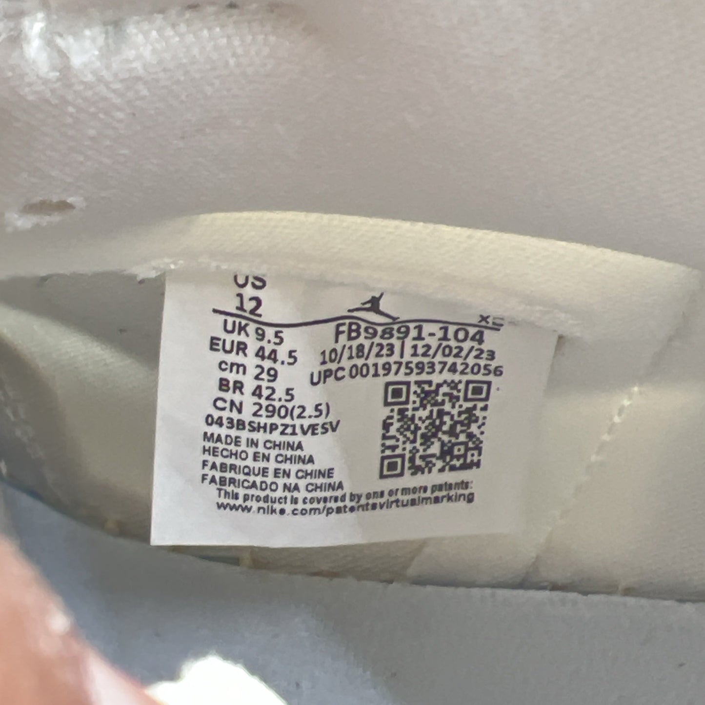 Size 12 - Air Jordan 1 Method of Make High Jade Smoke W (FB9891-104)