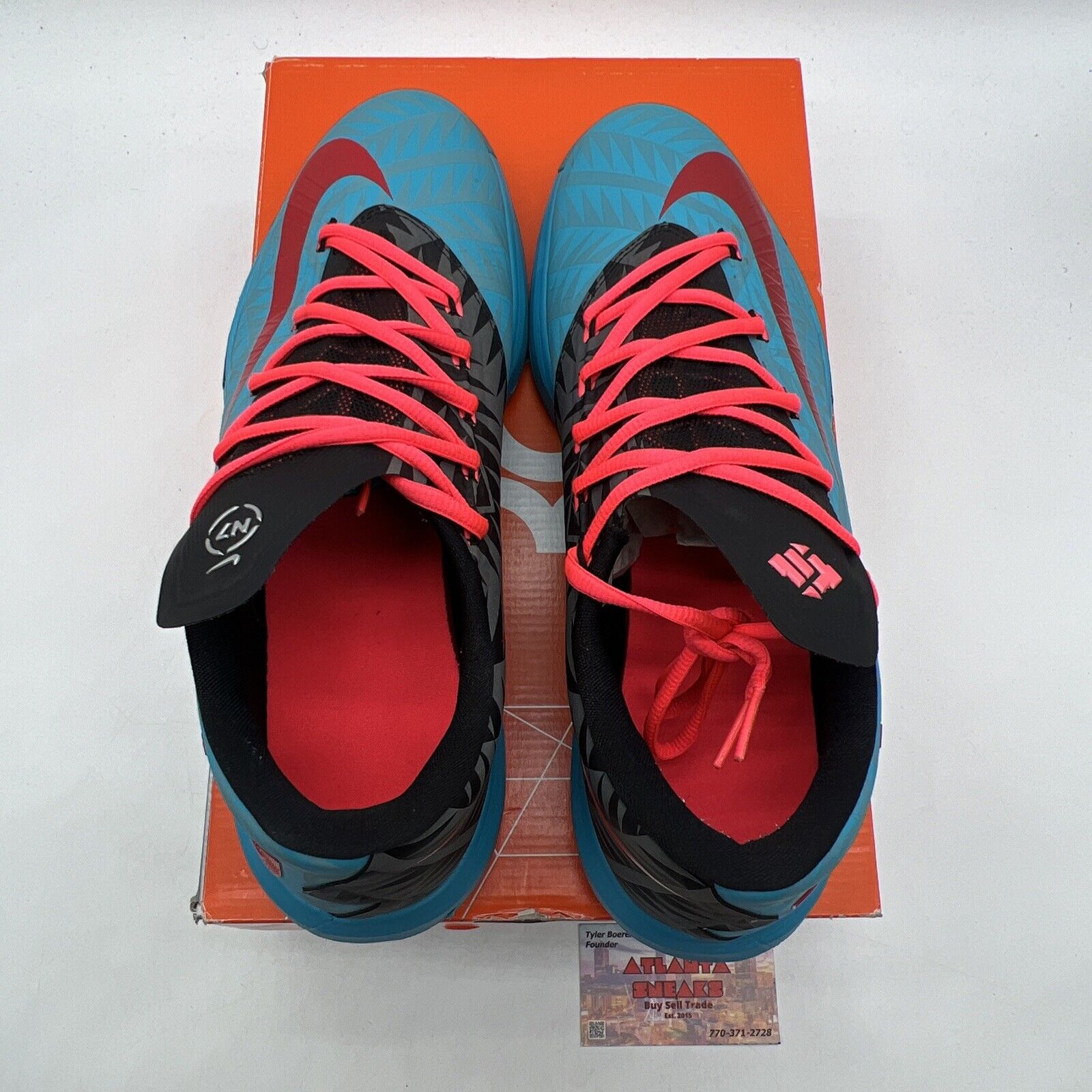 Size 11 - Nike KD 6 N7 - Blue Red Black (626368-466)