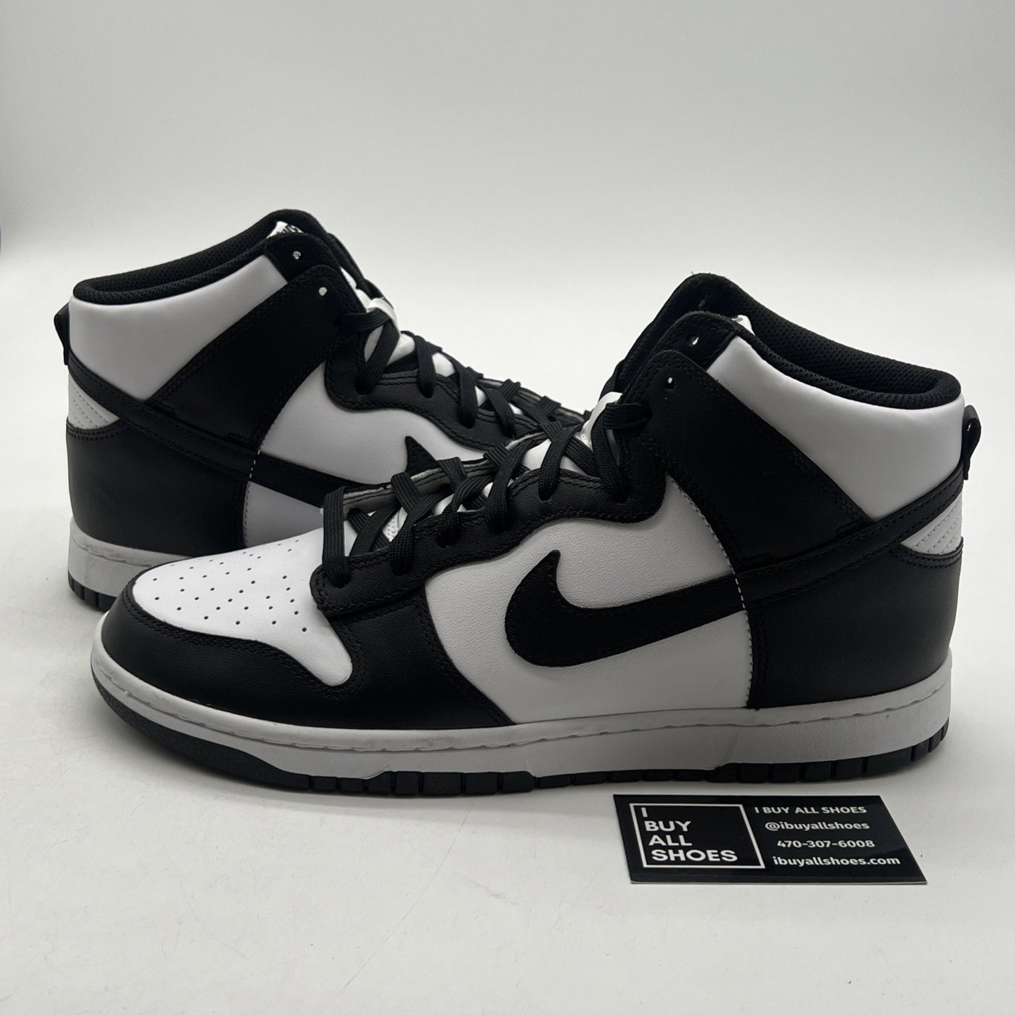 Size 11 - Nike Dunk High Black White (DD1399-105)