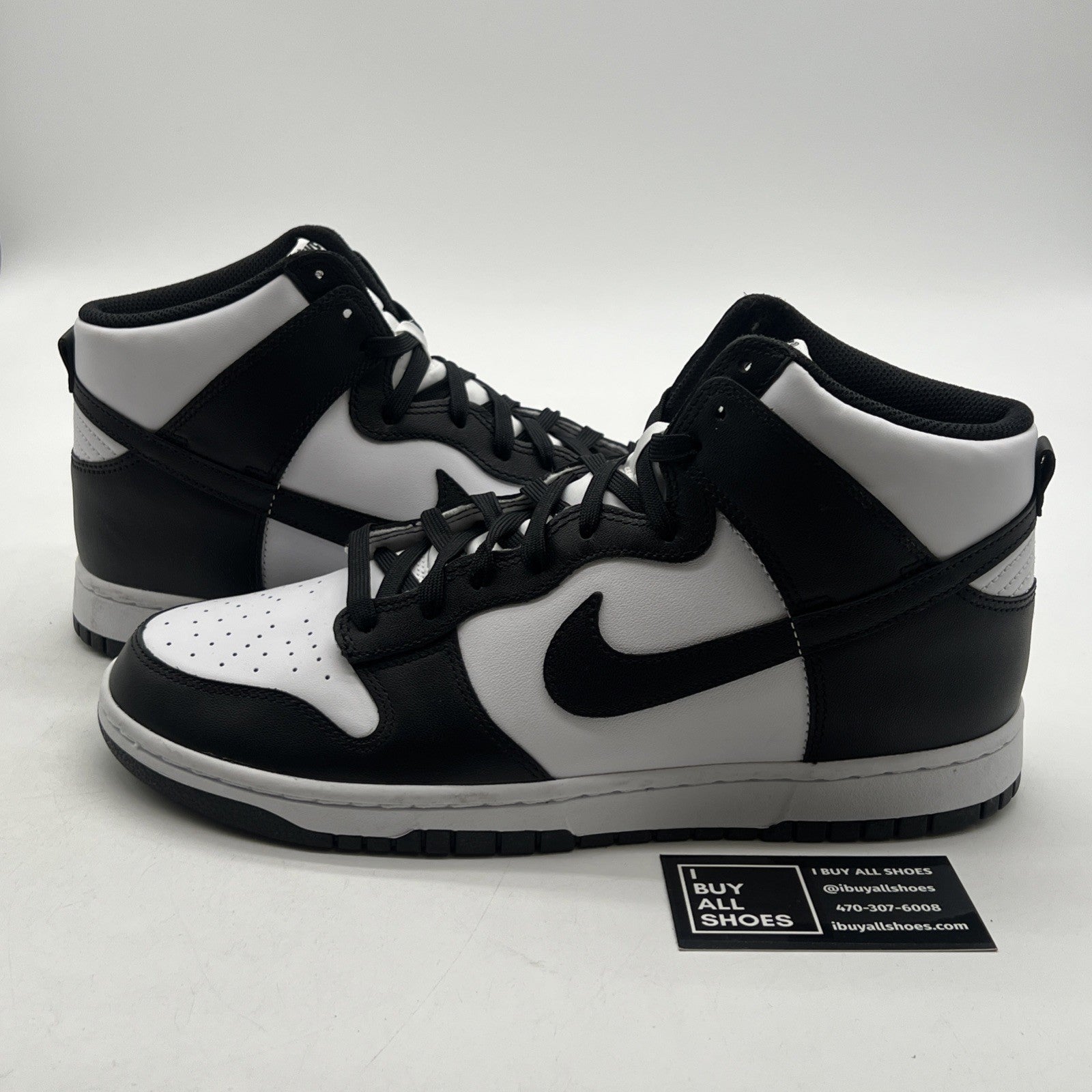 Size 11 - Nike Dunk High Black White (DD1399-105)