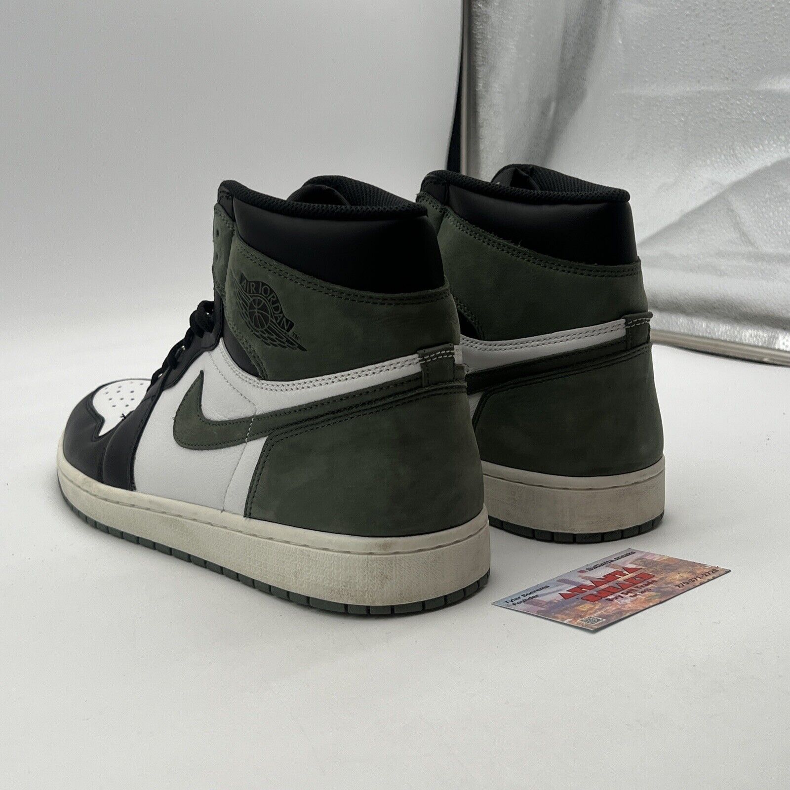 Size 12 - Air Jordan 1 Retro OG High Best Hand in the Game - Clay Green