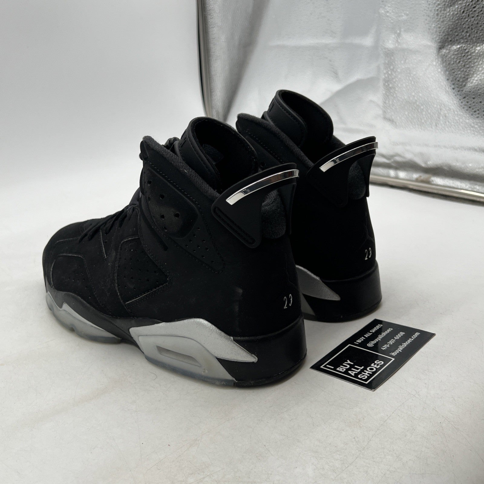 Size 9.5 - Air Jordan 6 Retro Mid Chrome (DX2836-001)