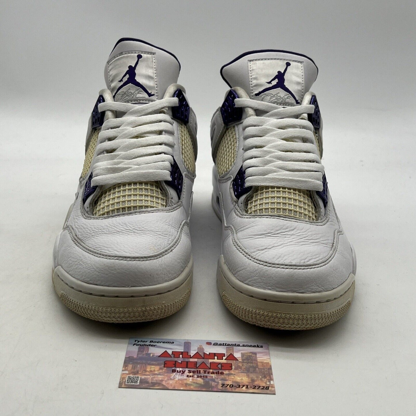 Size 10.5 - Jordan 4 Retro Mid Purple Metallic (CT8527-115)