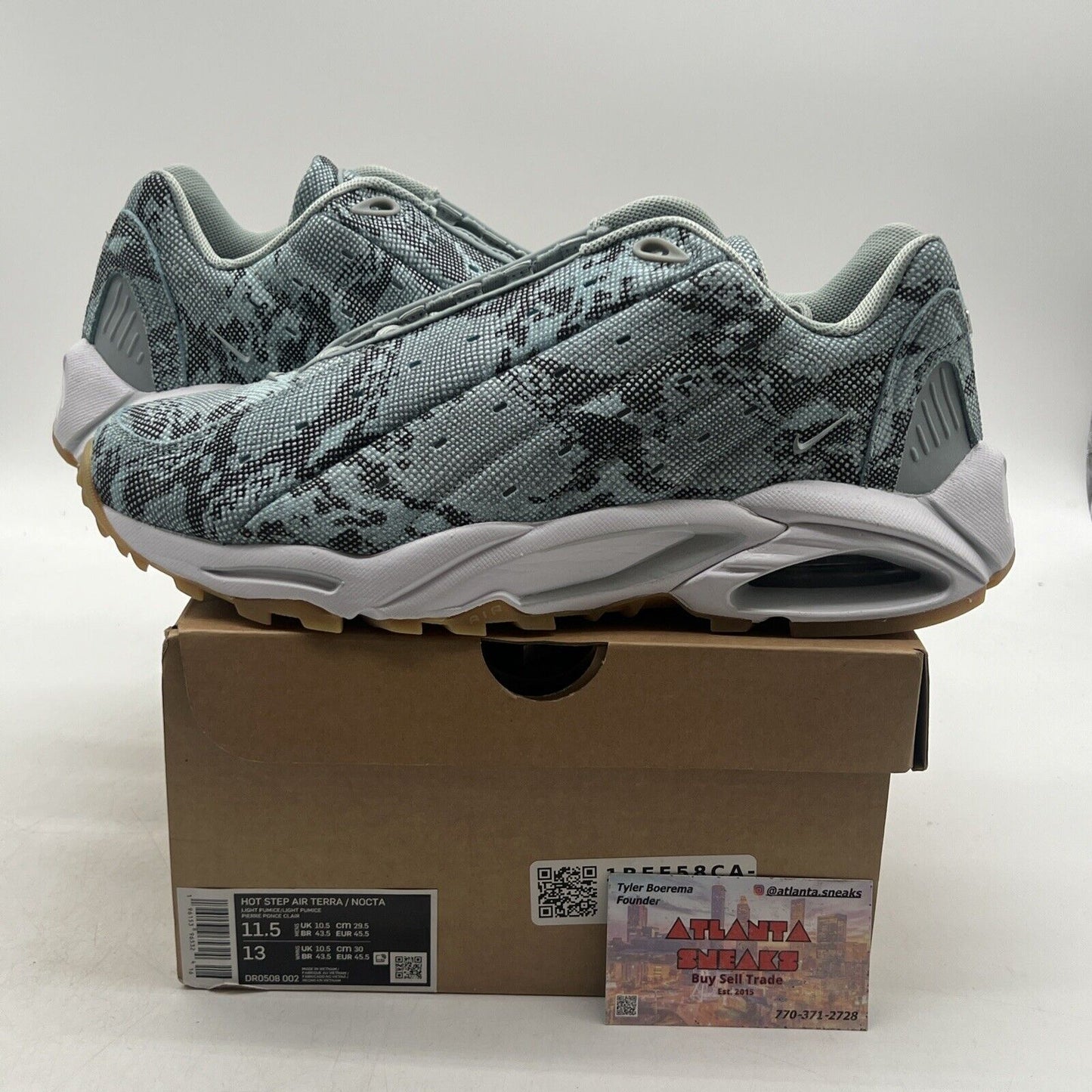 Size 11.5 - Nike NOCTA x Hot Step Air Terra Distant Regards (DR0508-002)