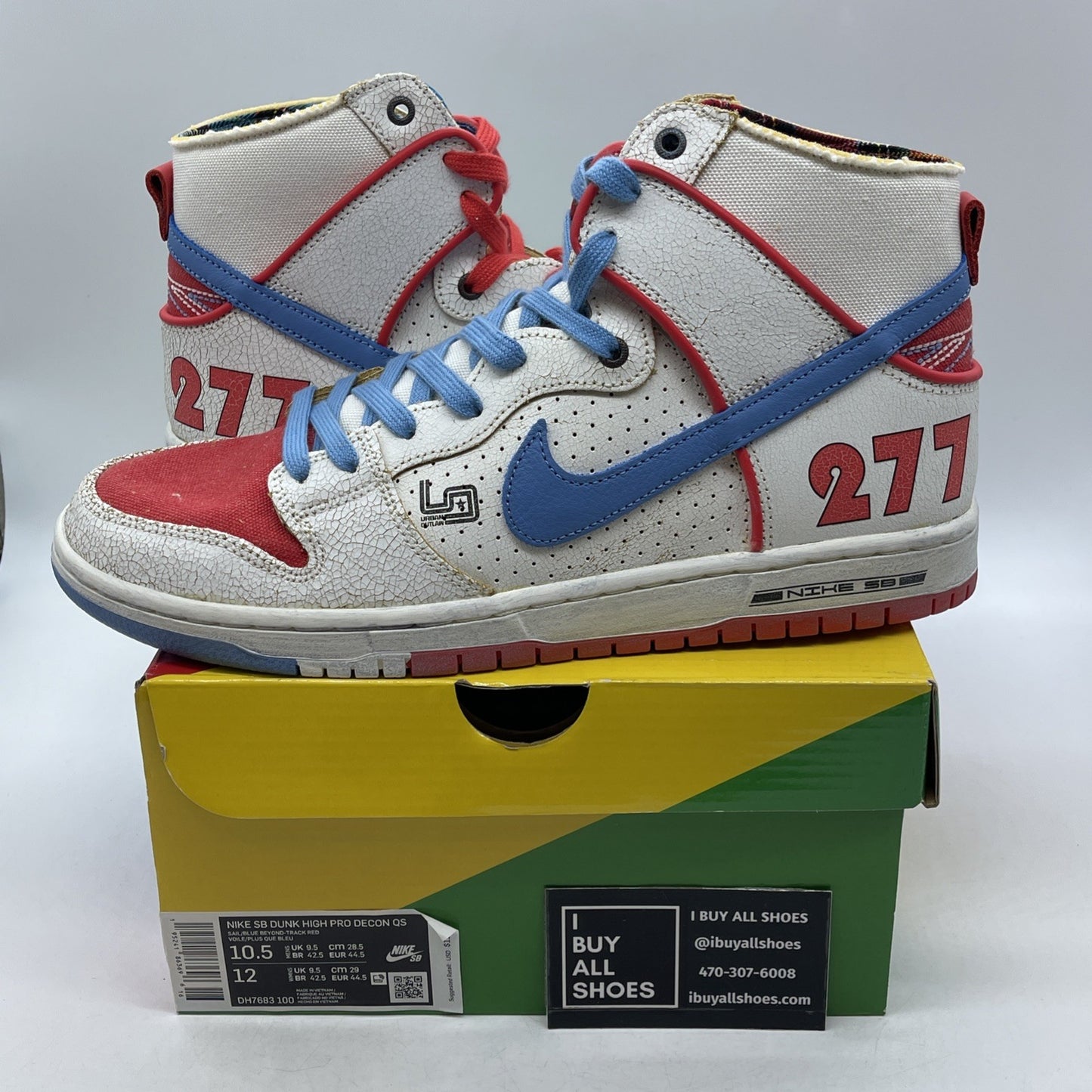 Size 10 - Nike Ishod Wair x Magnus Walker x Dunk Pro SB High Urban Outlaw