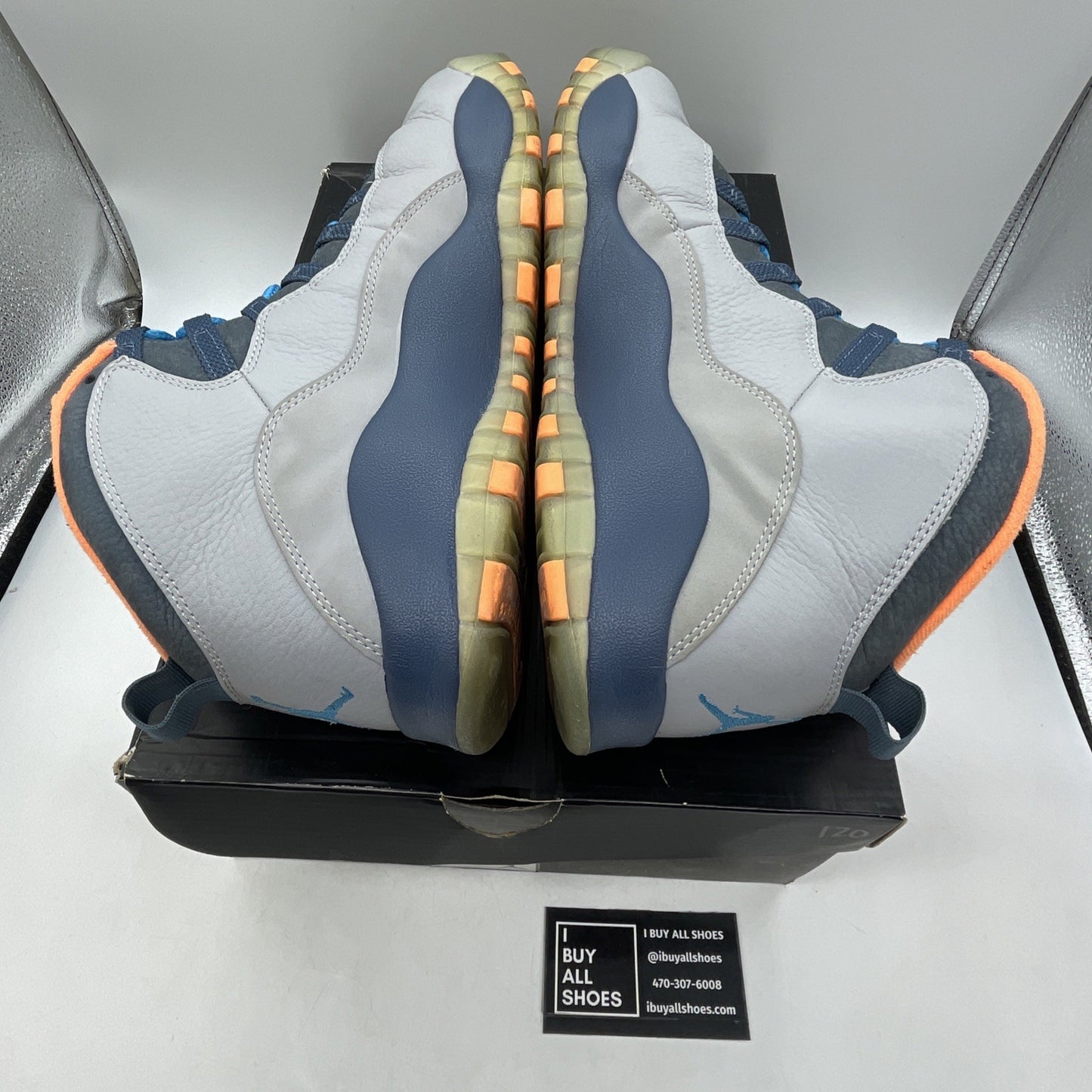 Size 11.5 - Air Jordan 10 Retro Bobcats (310805-026)