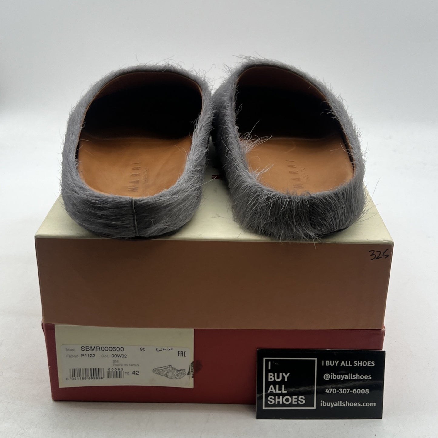 Size 43 - Marni Fussbett Saboot Mule Shoe Slip Ons in Cacao Men's (SBMR000600)