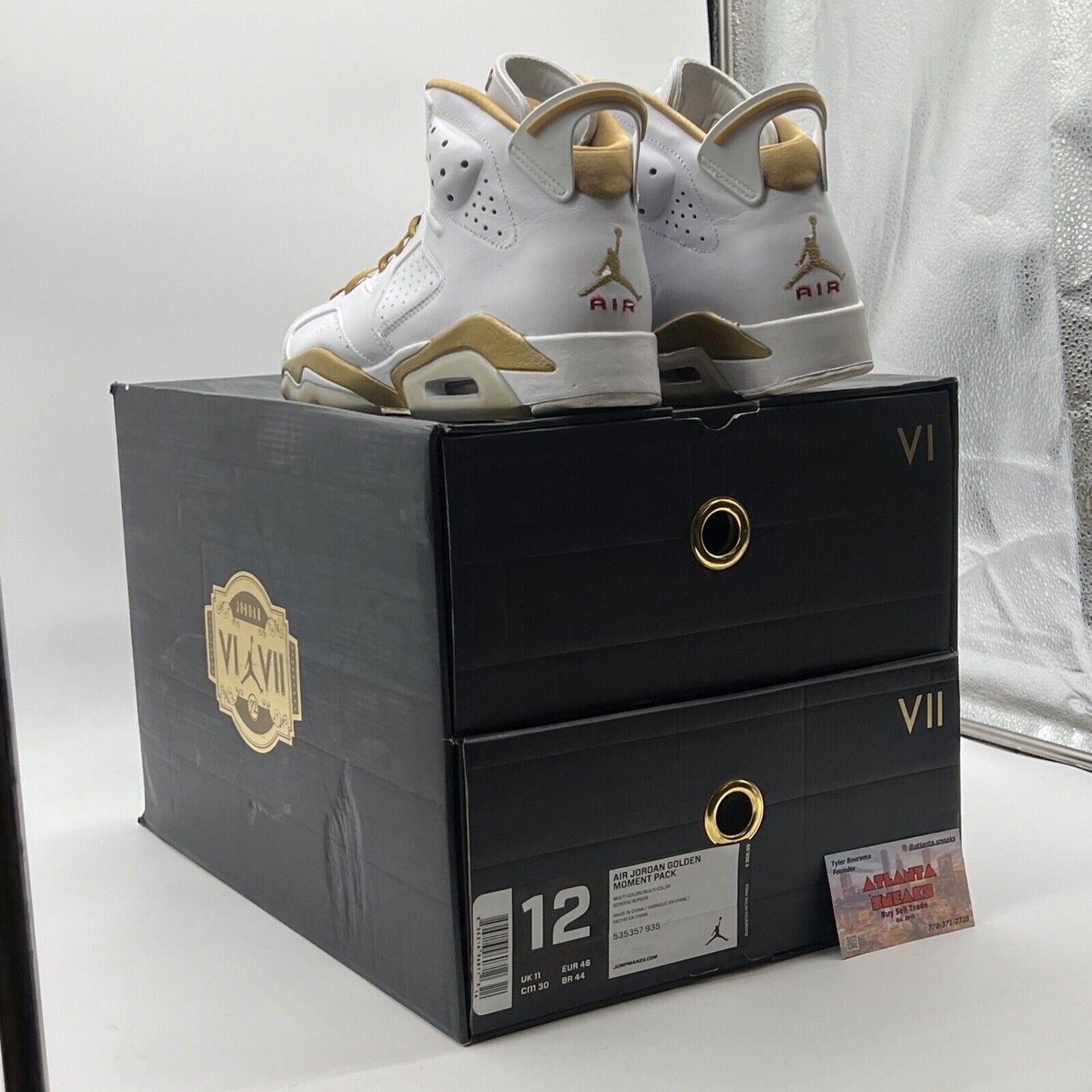 Size 12 - Air Jordan 6 Retro GMP (384664-135)