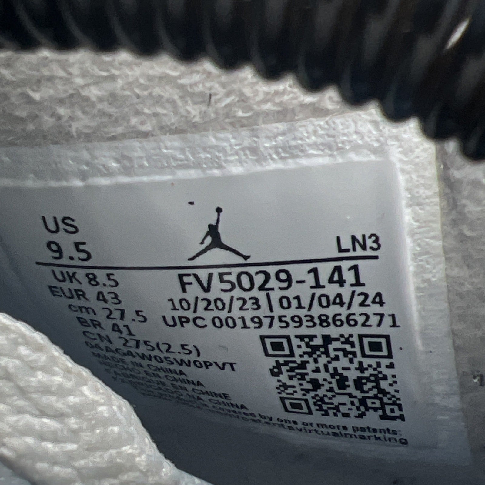 Size 9.5 - Air Jordan 4 Retro 2024 Military Blue (FV5029-141)