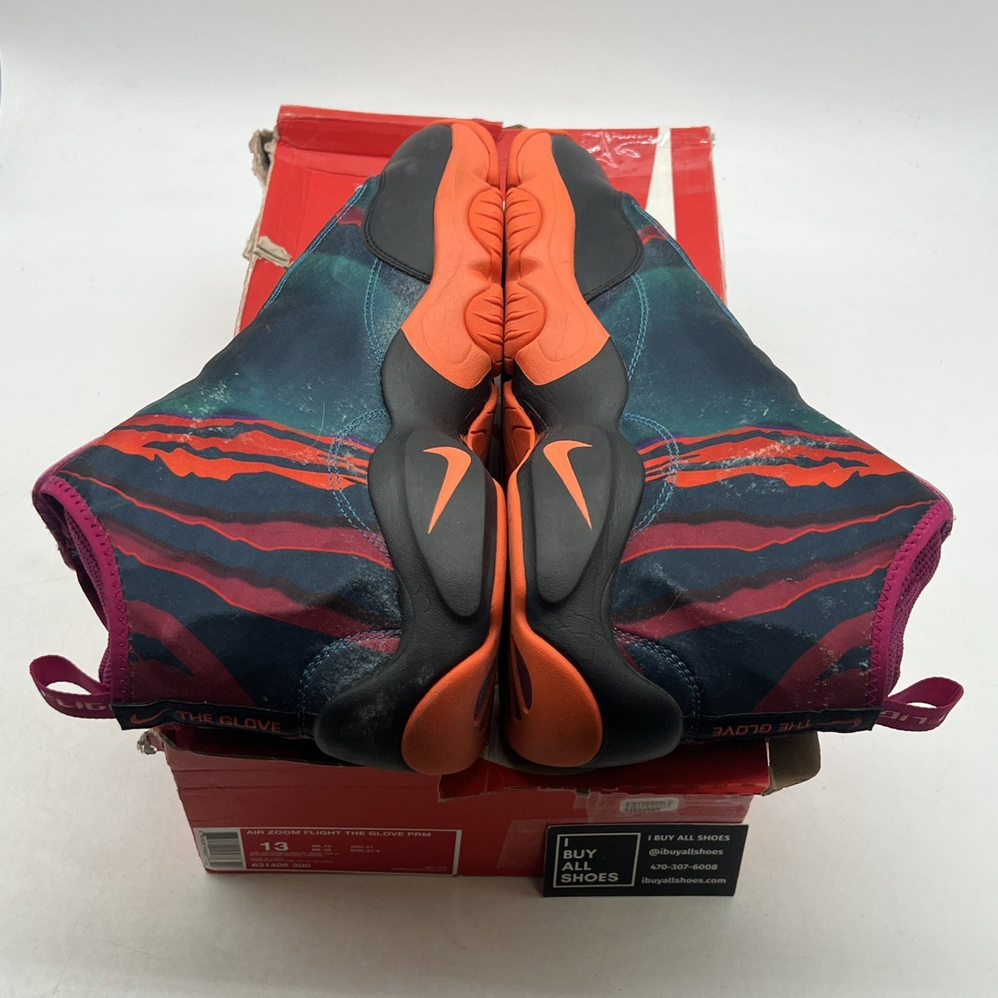 Size 13 - Nike Air Zoom Flight The Glove Prm Tech Challenge (631406-300)