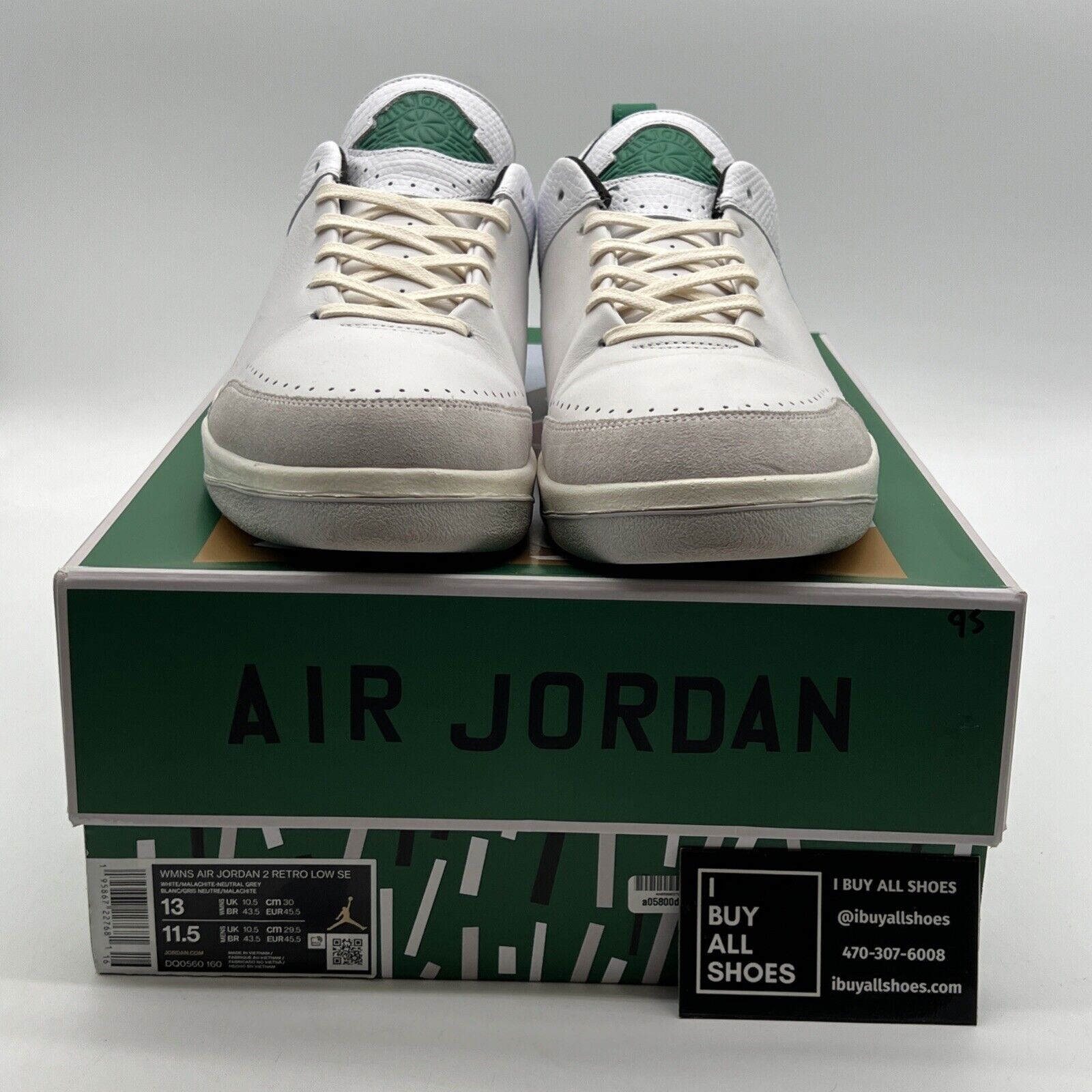 Size 13 - Nina Chanel Abney x Air Jordan 2 Retro SE Low White W (DQ0560-160)