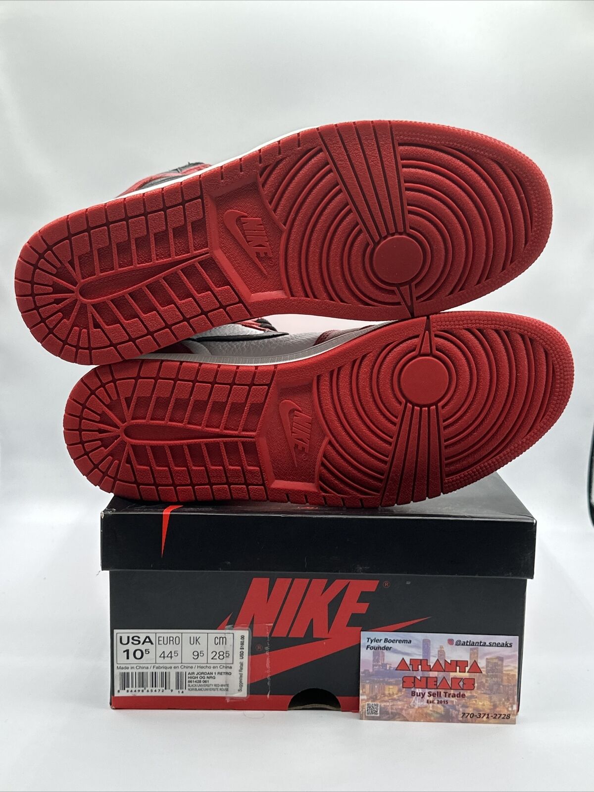 Size 10.5 - Jordan 1 Retro High OG NRG Homage to Home 2018