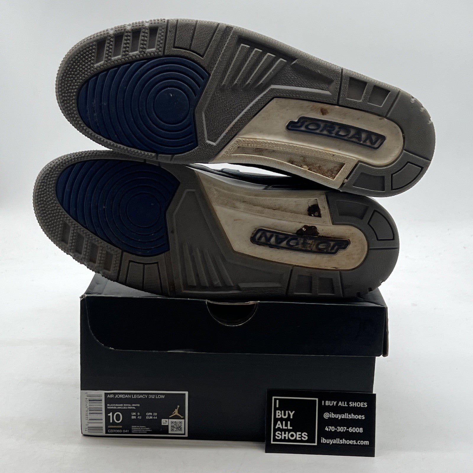 Size 10 - Jordan Legacy 312 Low Royal (CD7069-041)
