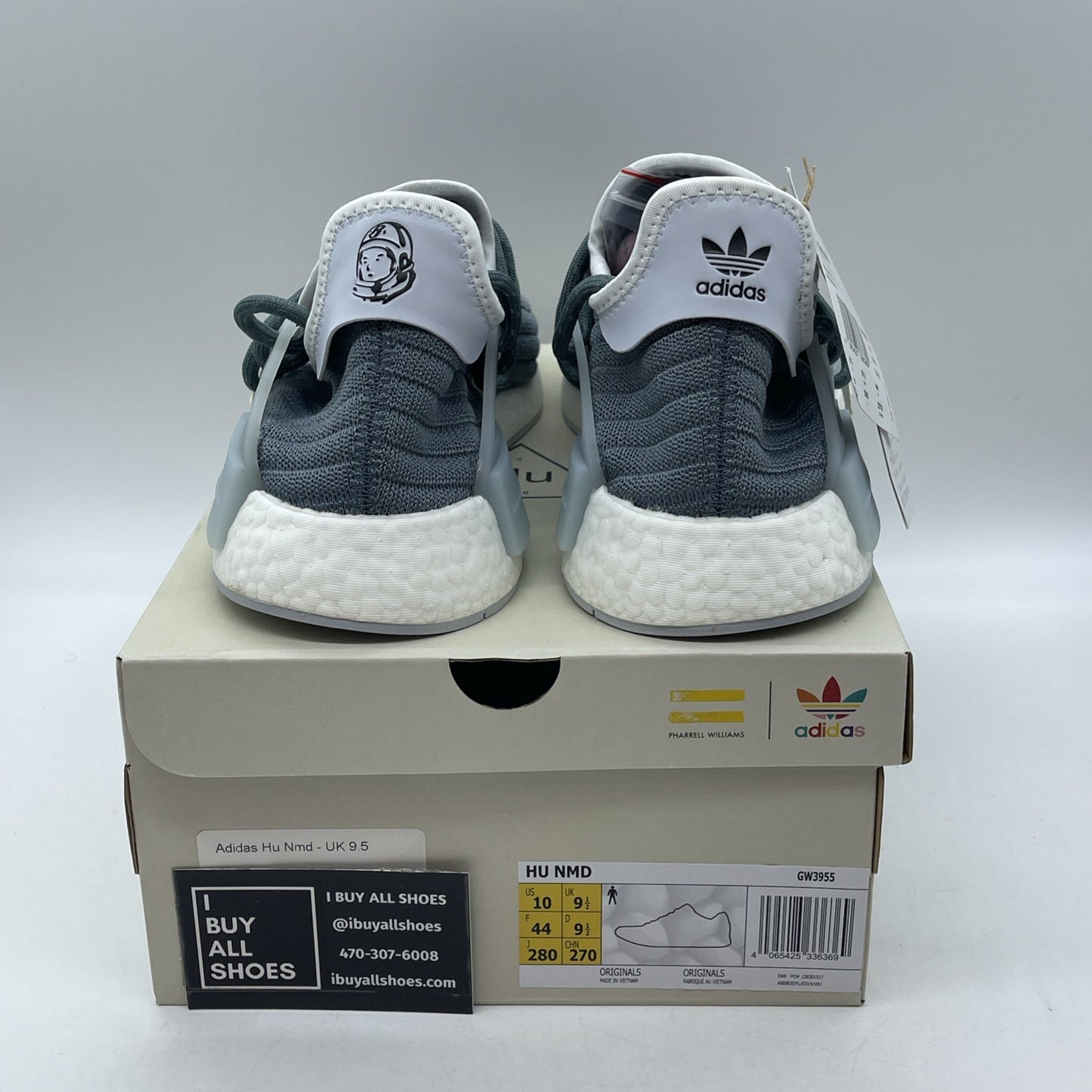 Size 10 - adidas BBC Ice Cream x Pharrell x NMD Human Race Astronaut (GW3955)