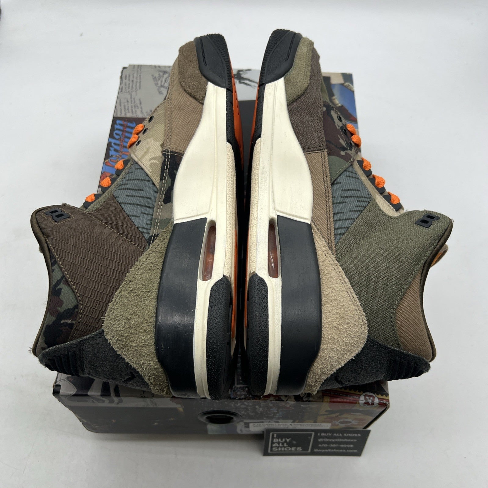 Size 9 - Air Jordan 3 Retro Patchwork 2021 (DO1830-200)