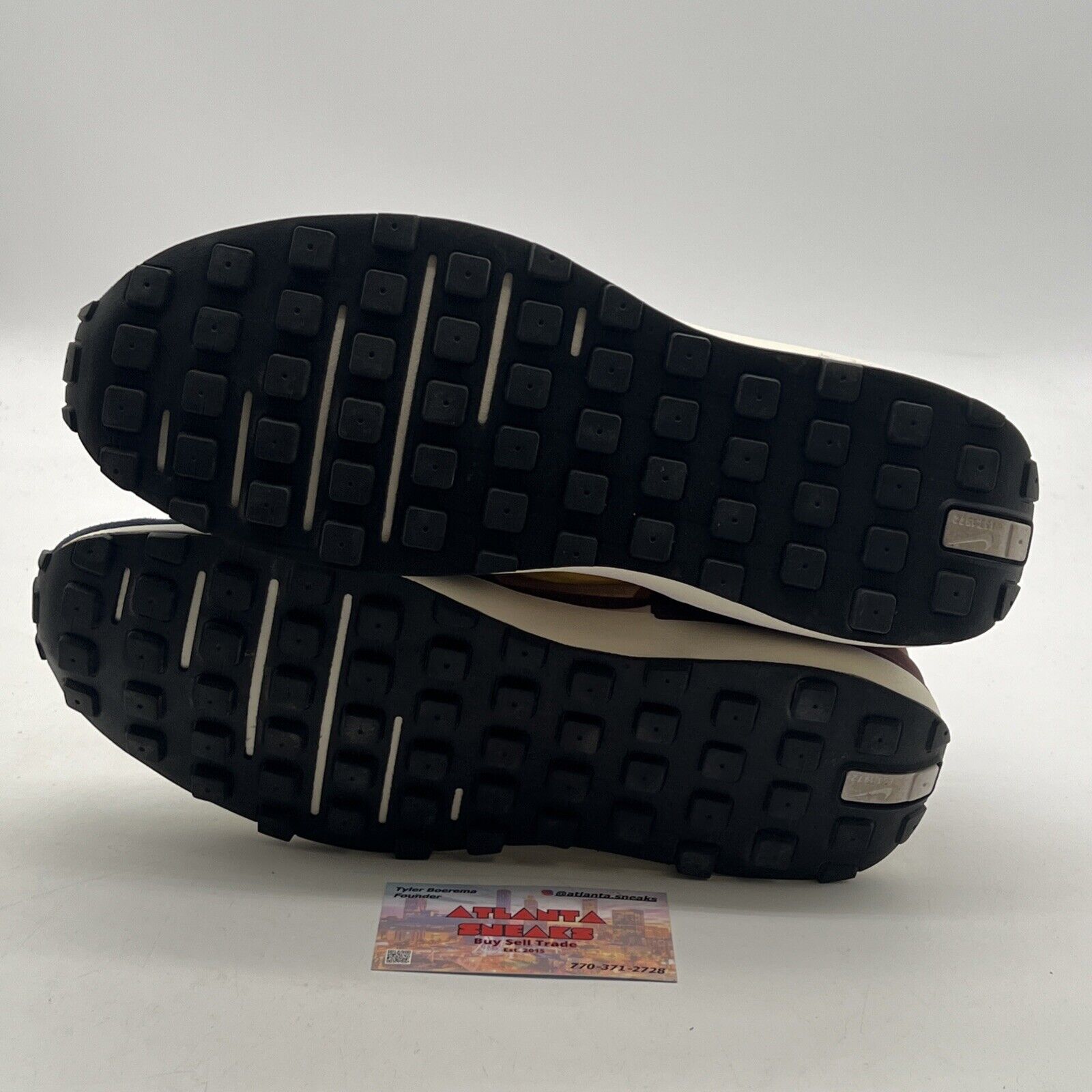 Size 9 - Nike Waffle One SE Dark Beetroot Yellow Strike (DD8014-600)