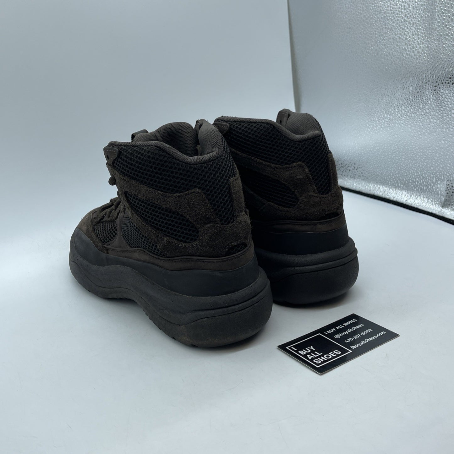 Size 8 - adidas Yeezy Desert Boot High Oil Brown Suede Leather (EG6463)