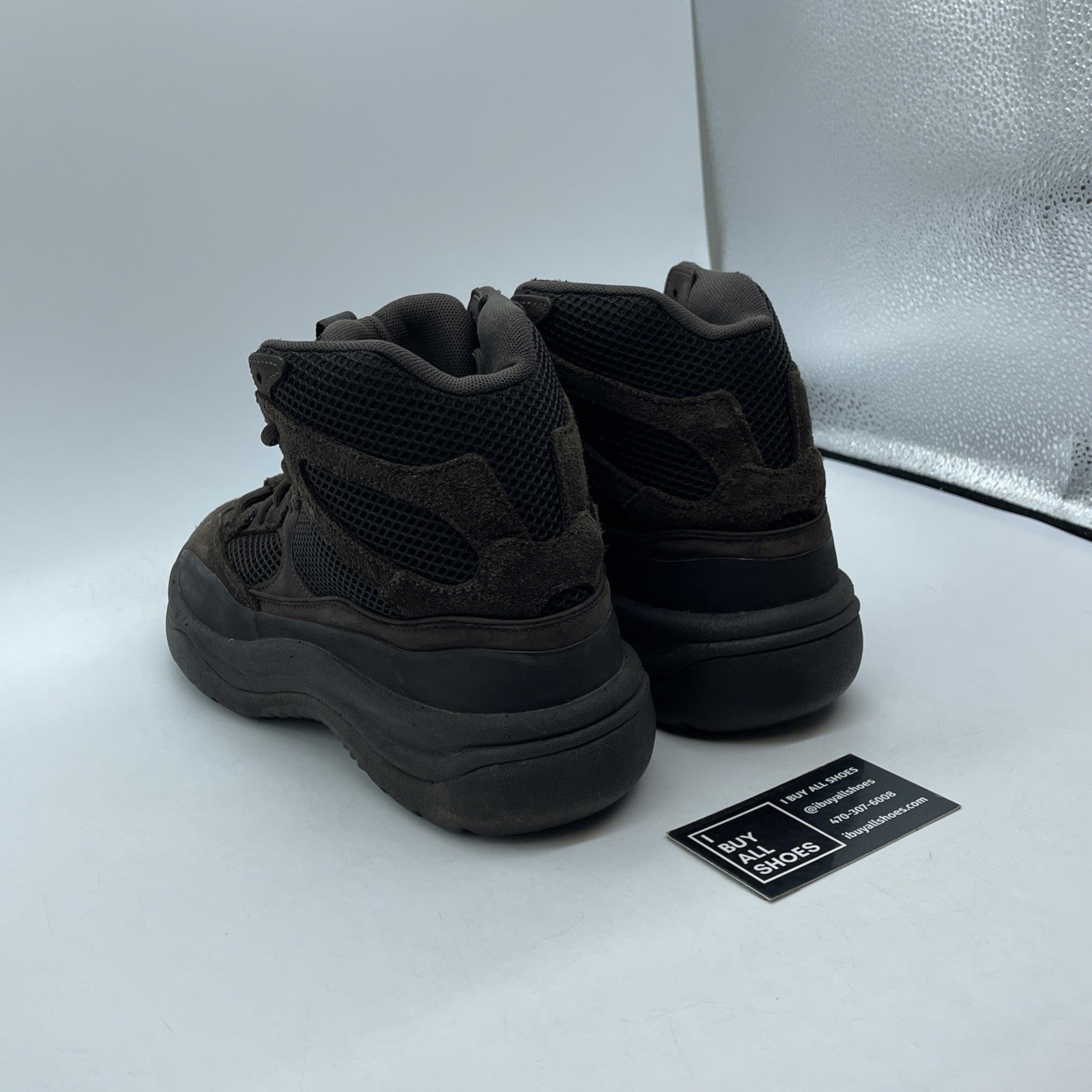 Size 8 - adidas Yeezy Desert Boot High Oil Brown Suede Leather (EG6463)