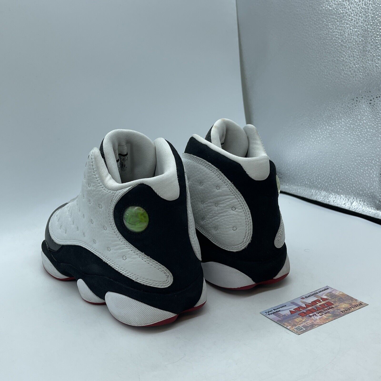 Size 9.5 - Air Jordan 13 Retro 2013 He Got Game Red White Black (309259-104)