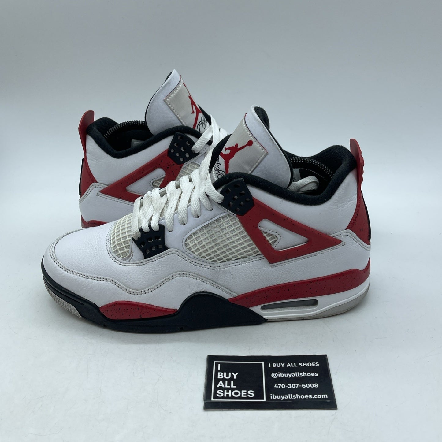 Size 8 - Air Jordan 4 Retro Mid Red Cement (DH6927-161)