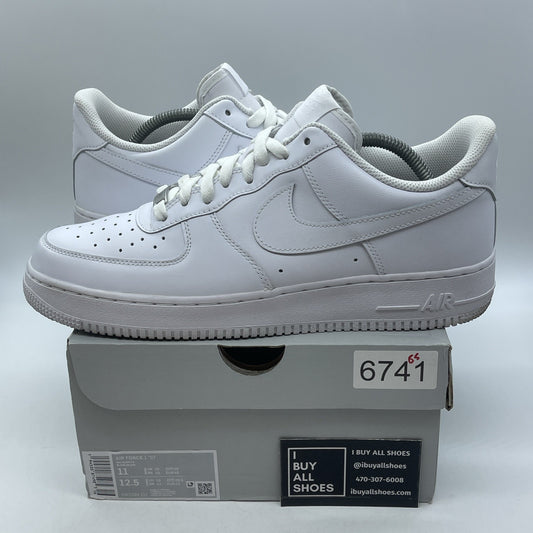 Size 11 - Nike Air Force 1 '07 Low Triple White Leather (CW2288-111)