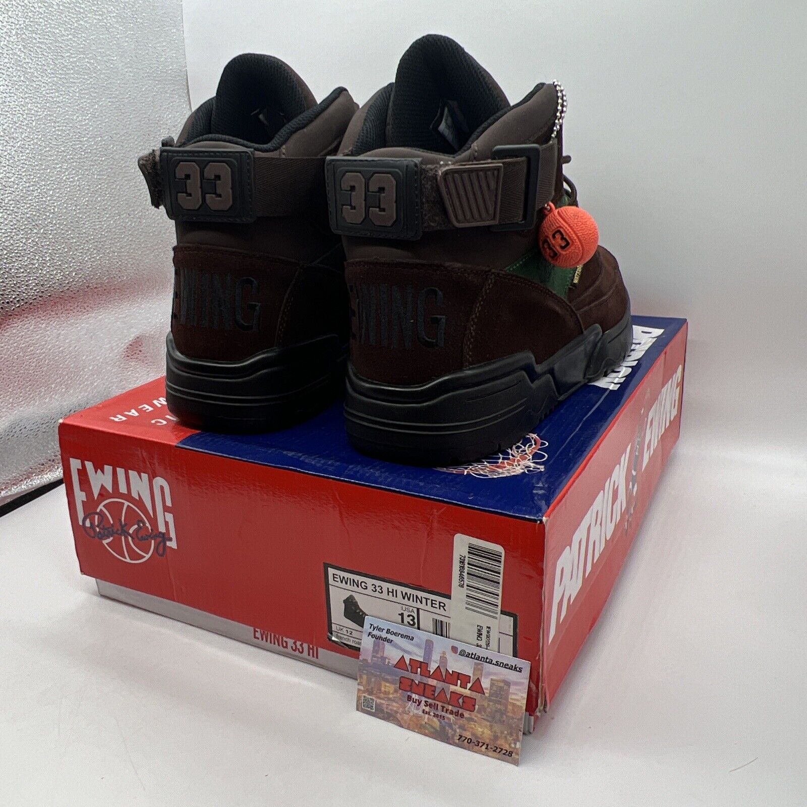 Men's Ewing 33 HI Winter Beef And Broccoli Size 13 Brand New Og All