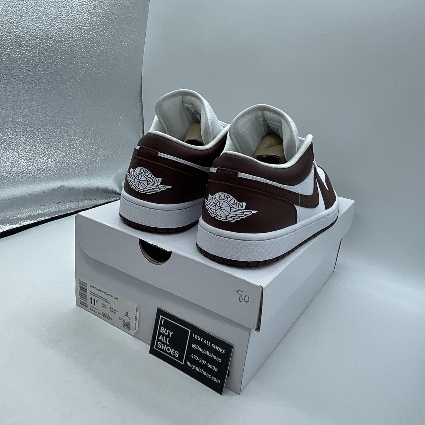 Size 11.5W - Nike Air Jordan 1 Low "Bronze Eclipse" (DC0774-116)