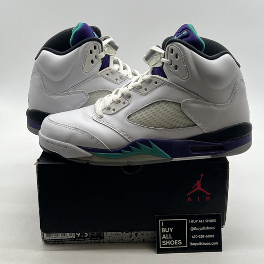 Size 9.5 - Air Jordan 5 Retro Grape 2013 (136027-108)