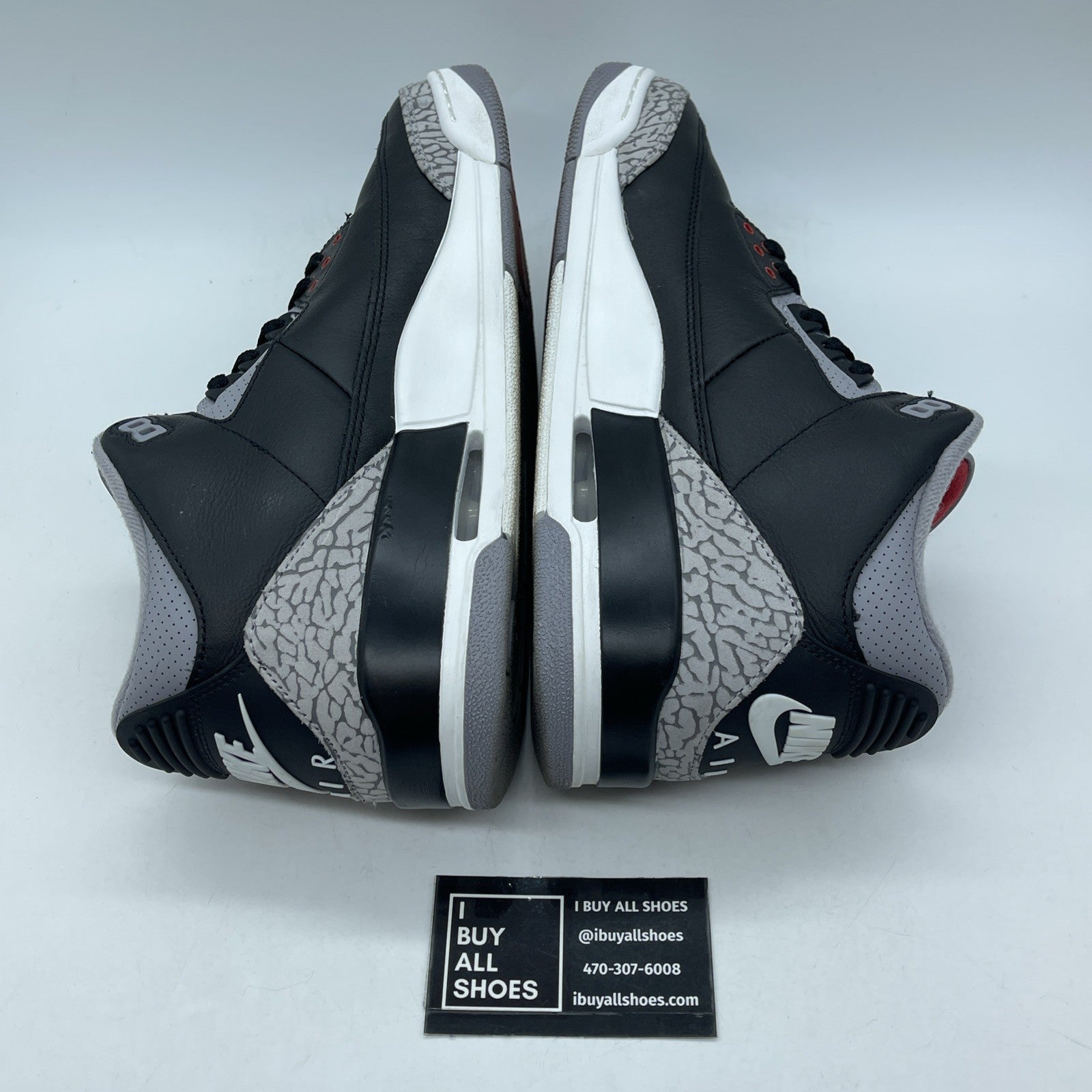 Size 11 - Air Jordan 3 Retro OG 2024 Black Cement Black Grey Suede (DN3707-010)