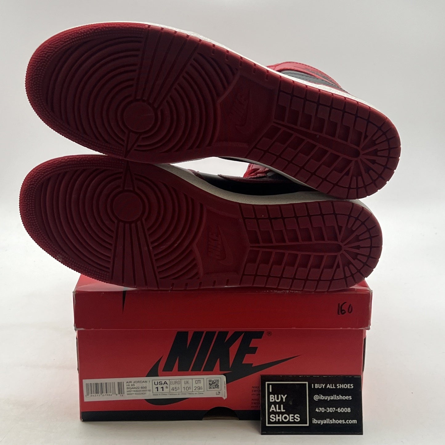 Size 11.5 - Air Jordan 1 Retro High 85 Varsity Red 2020 (BQ4422-600)